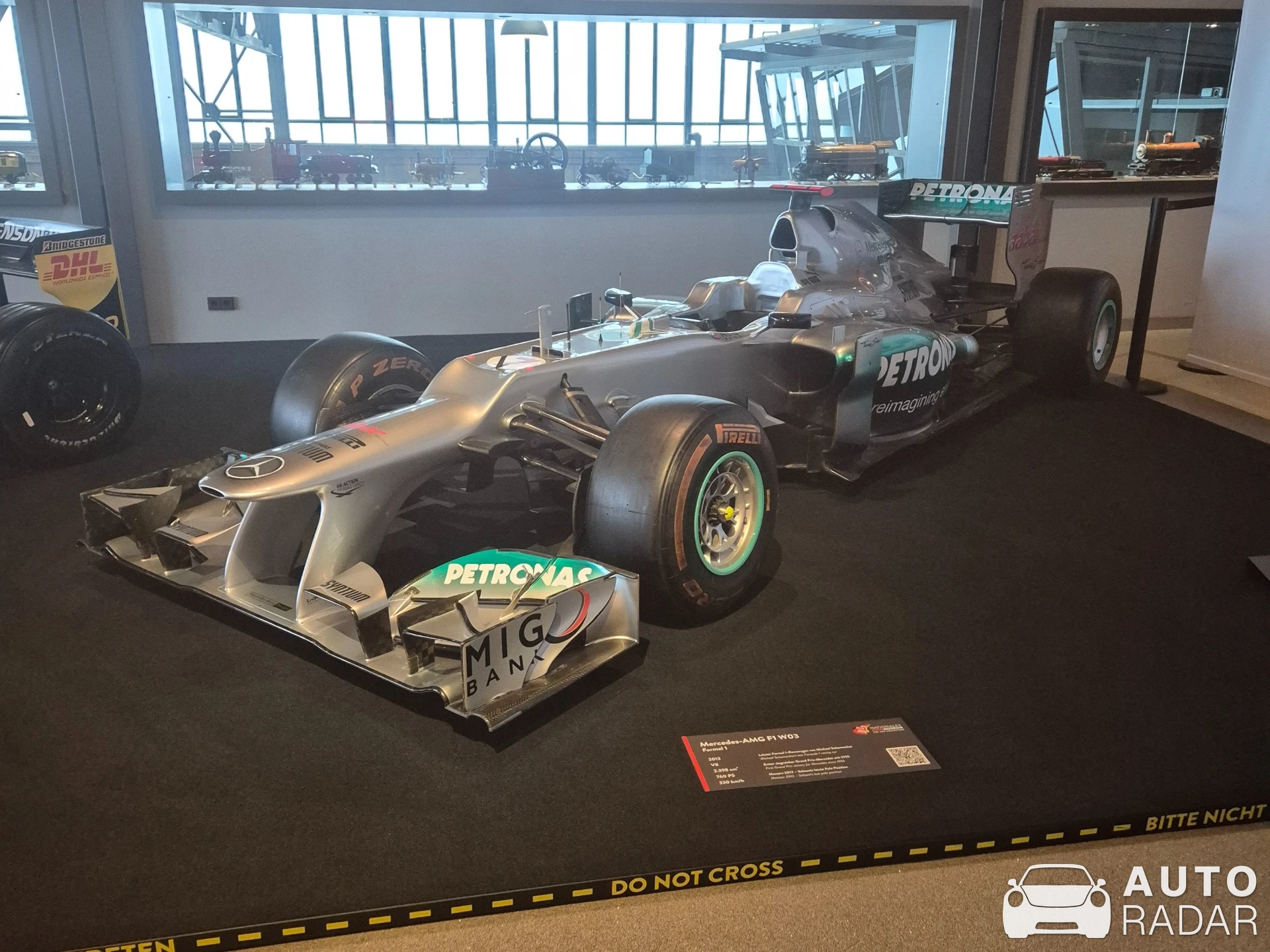 Mercedes-AMG F1 W04 spotted in Dietzhölztal