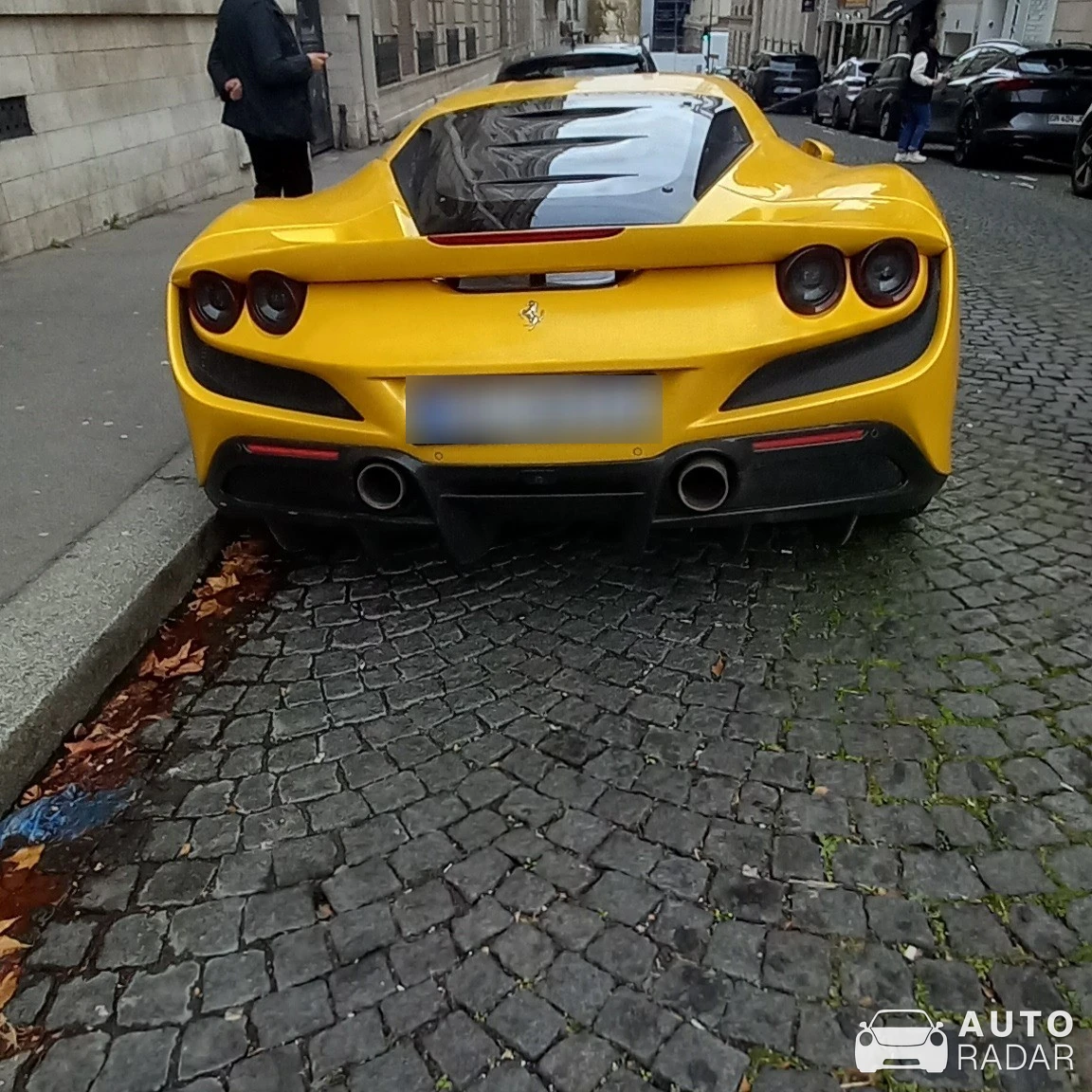 Ferrari F8 Tributo spotted in Paris, France
