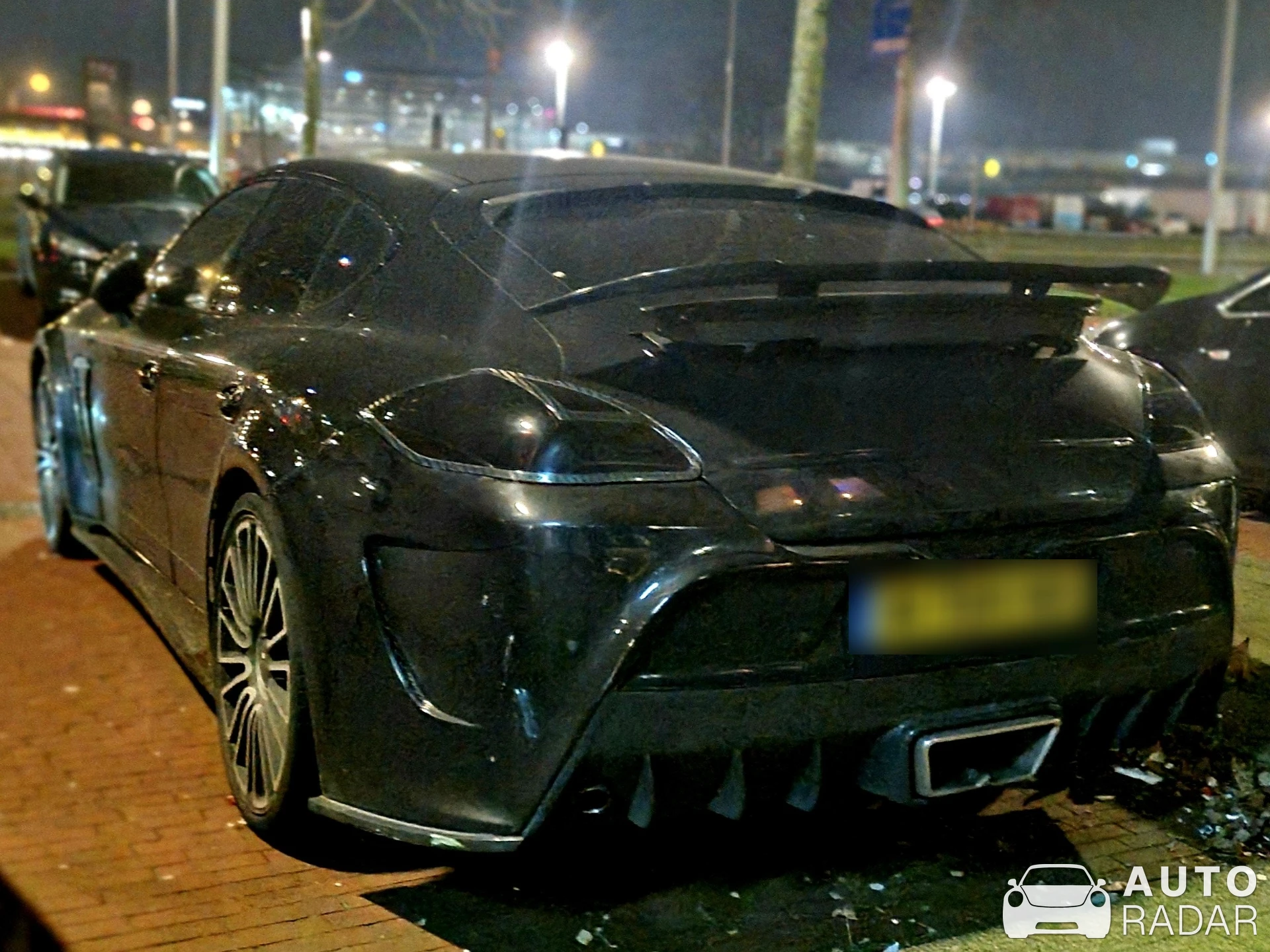 Porsche 971 Panamera Turbo Mansory spotted in Den Haag, Netherlands