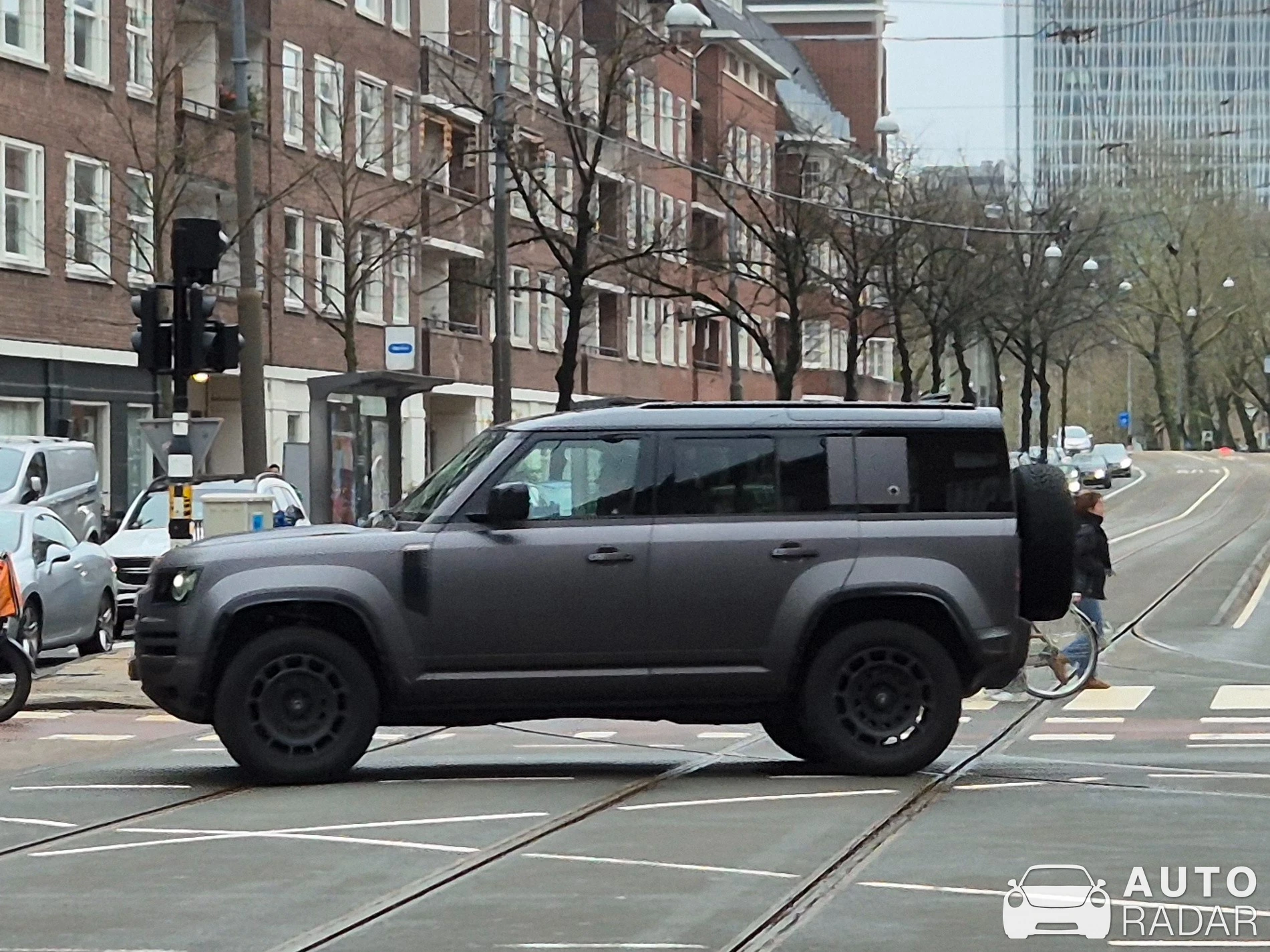 Land Rover Defender Octa spotted in Amsterdam