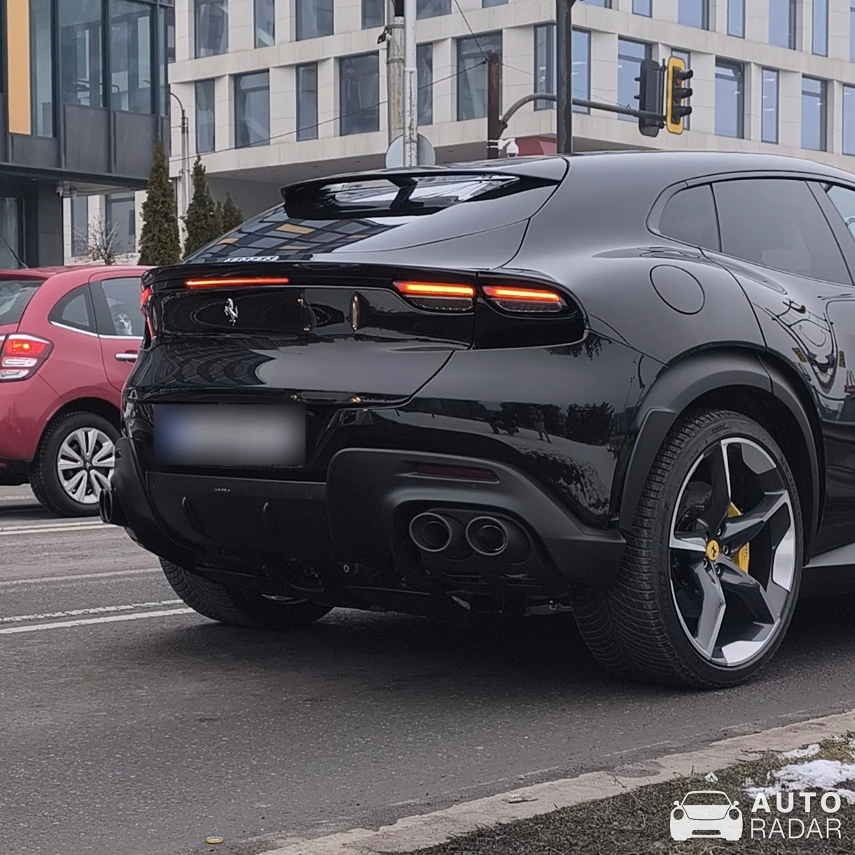 Ferrari Purosangue spotted in Sofia, Bulgaria