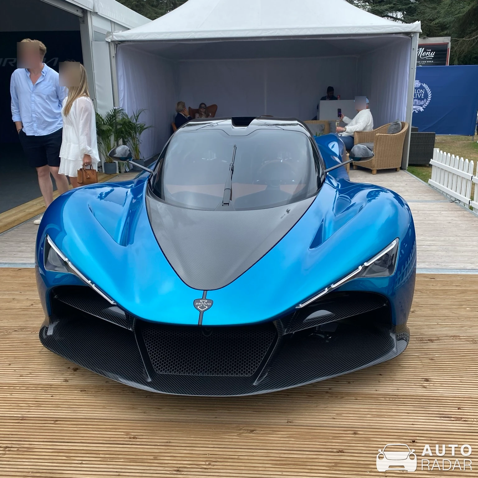 Zenvo Aurora Agil spotted in Blenheim Palace Grounds