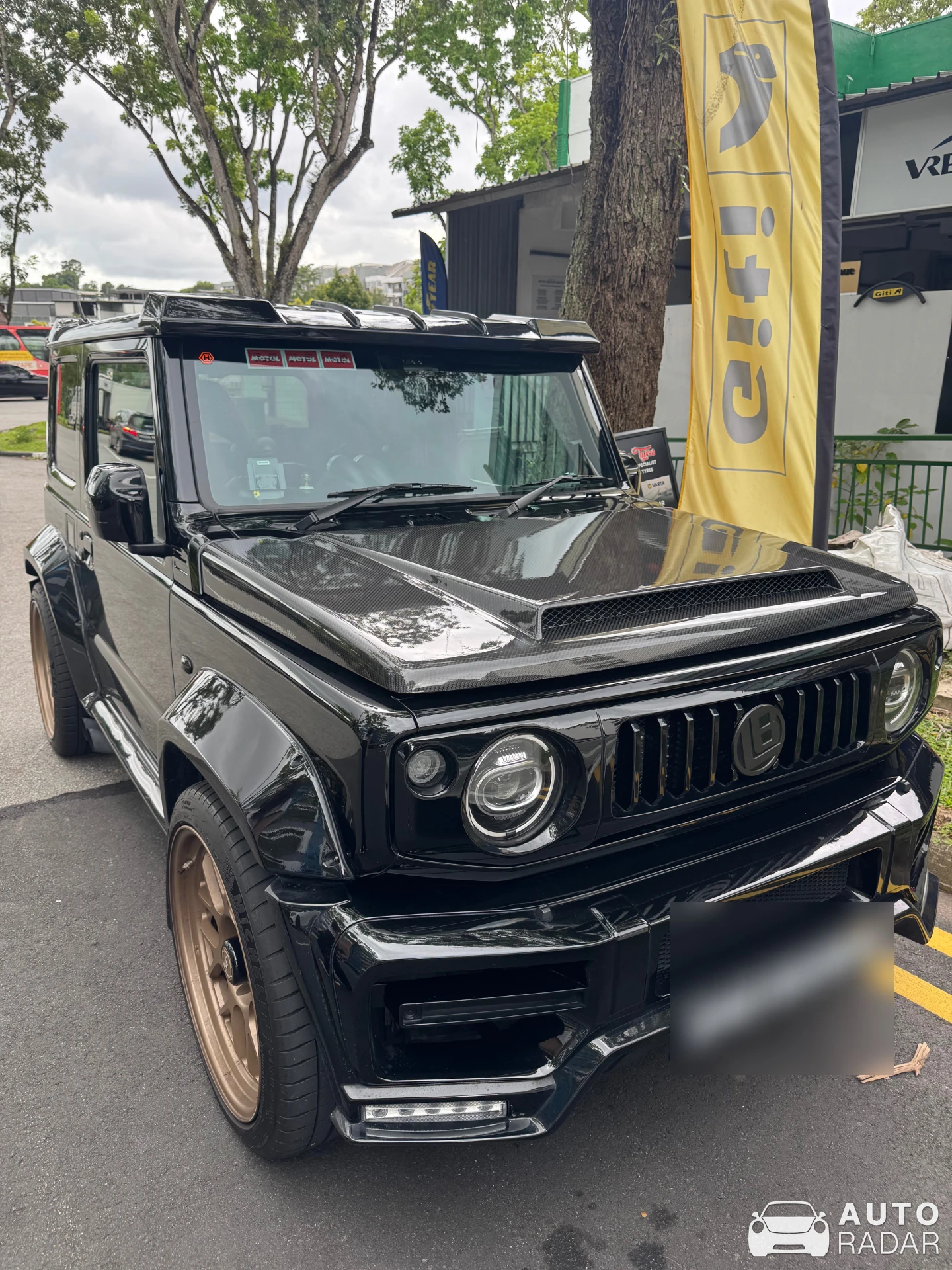 Suzuki Jimny Liberty Walk spotted in Singapore