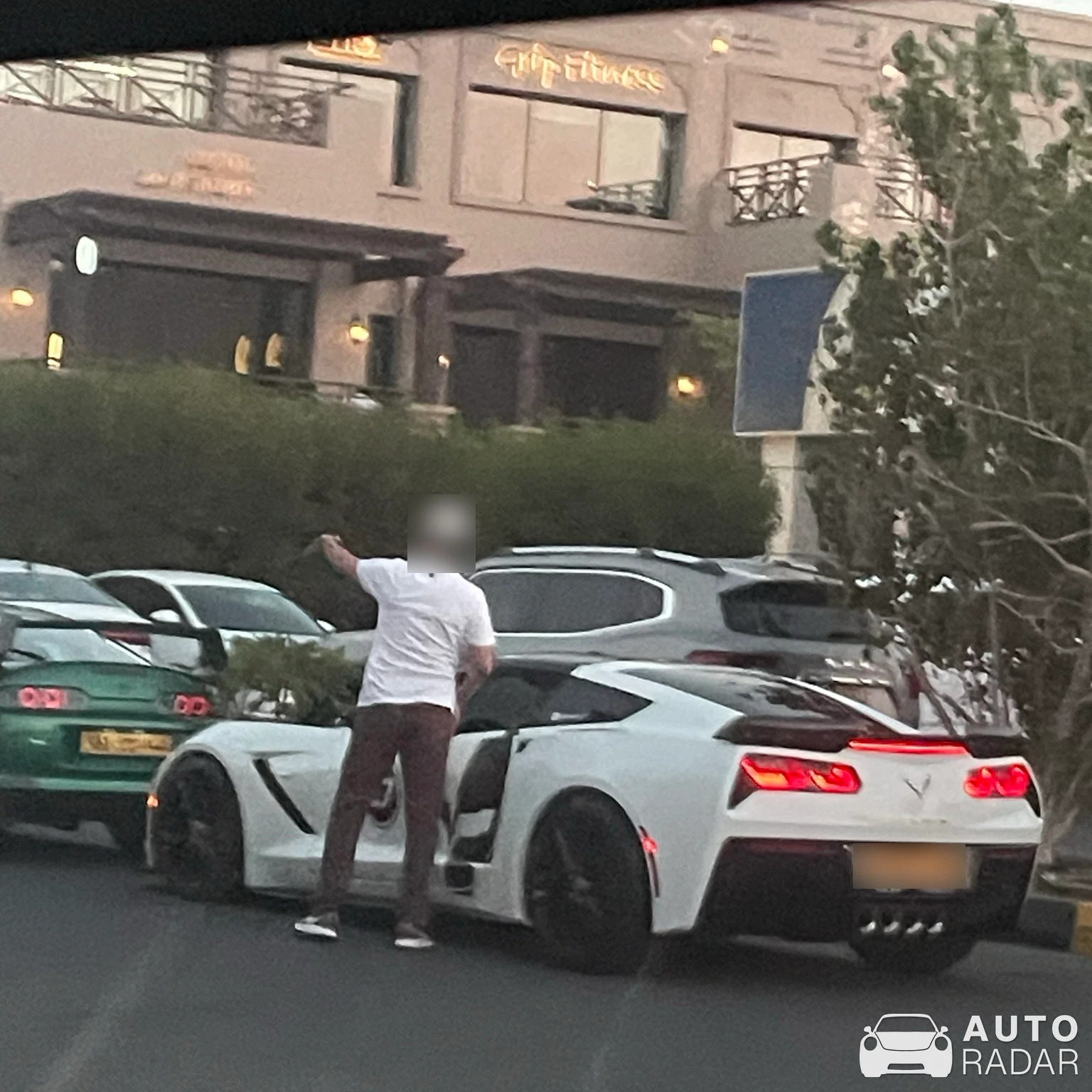 Chevrolet Corvette C7 Z06 spotted in Muscat