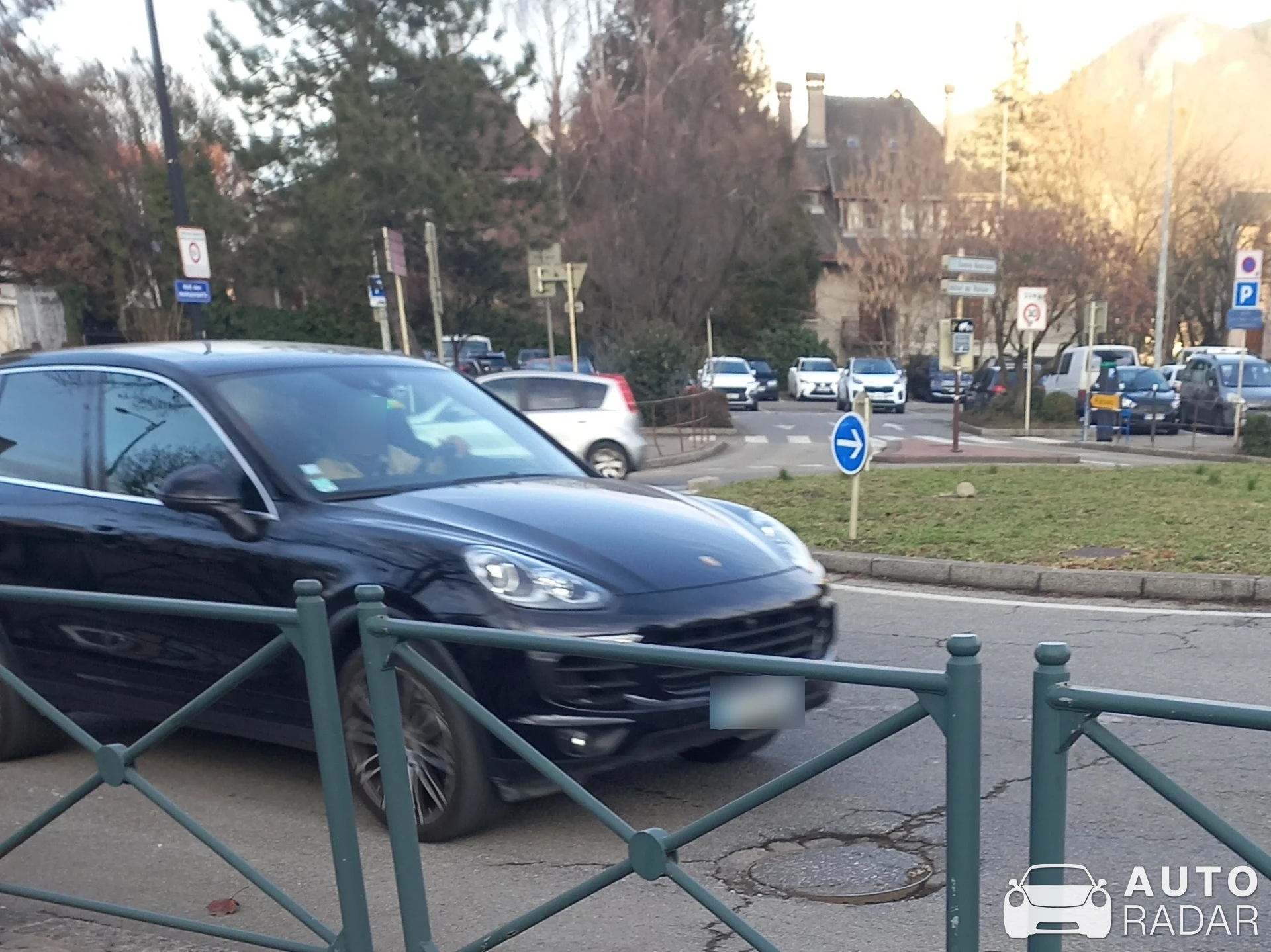 Porsche Cayenne spotted in Annecy, France