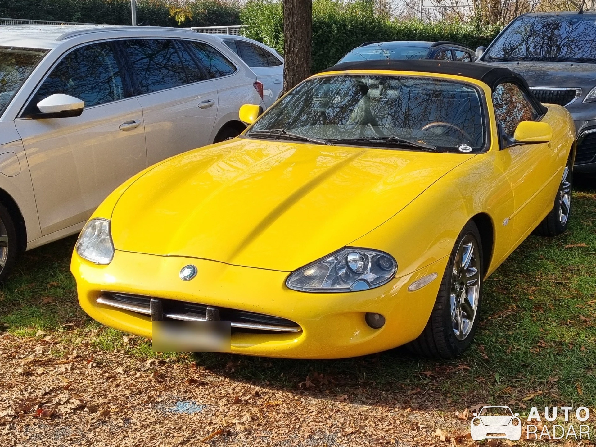 Jaguar XK8 Convertible spotted in Rho, Italia