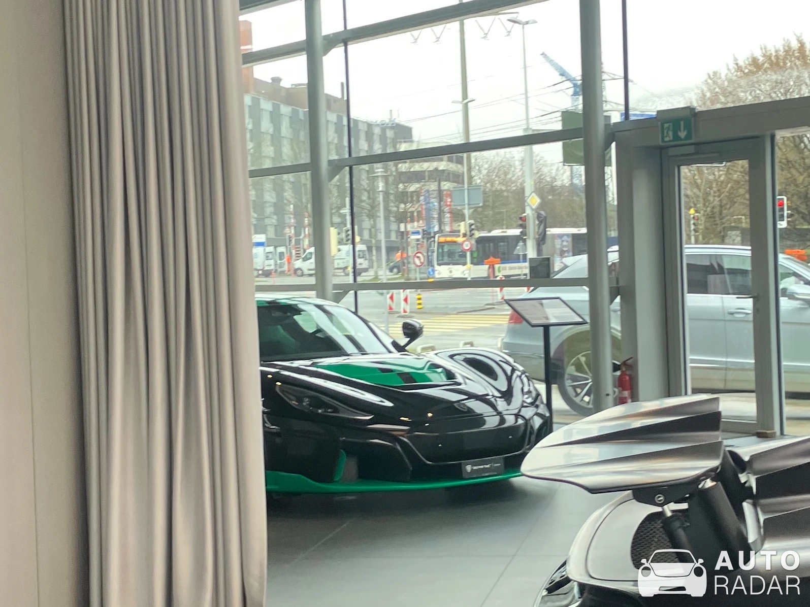 Rimac Nevera Time Attack spotted in Glattpark