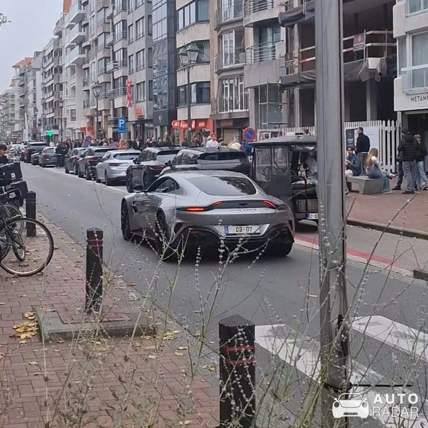 Aston Martin V8 Vantage spotted in Knokke-Heist, Belgium