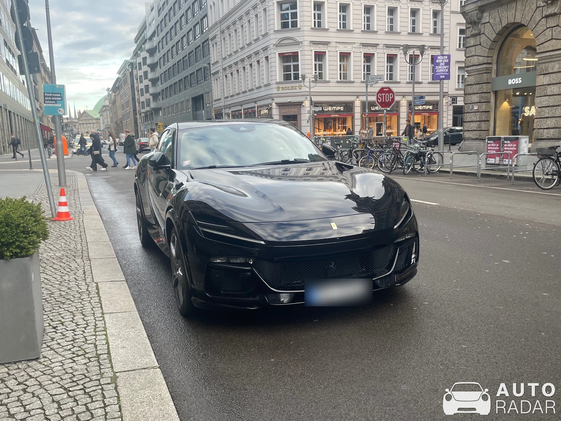 Ferrari Purosangue spotted in Berlin, Germany