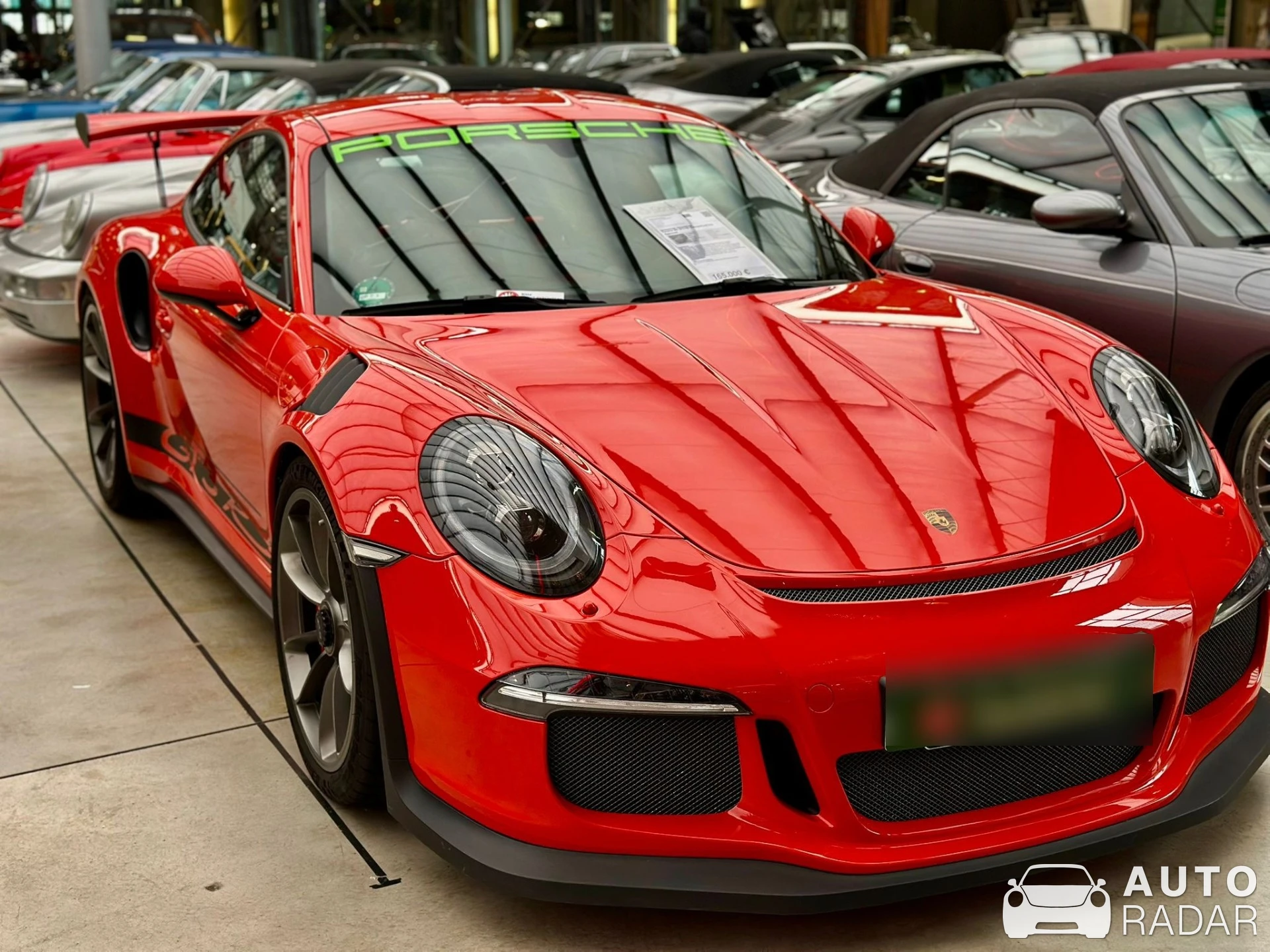 Porsche 991 GT3 RS MkI spotted in Düsseldorf, Germany