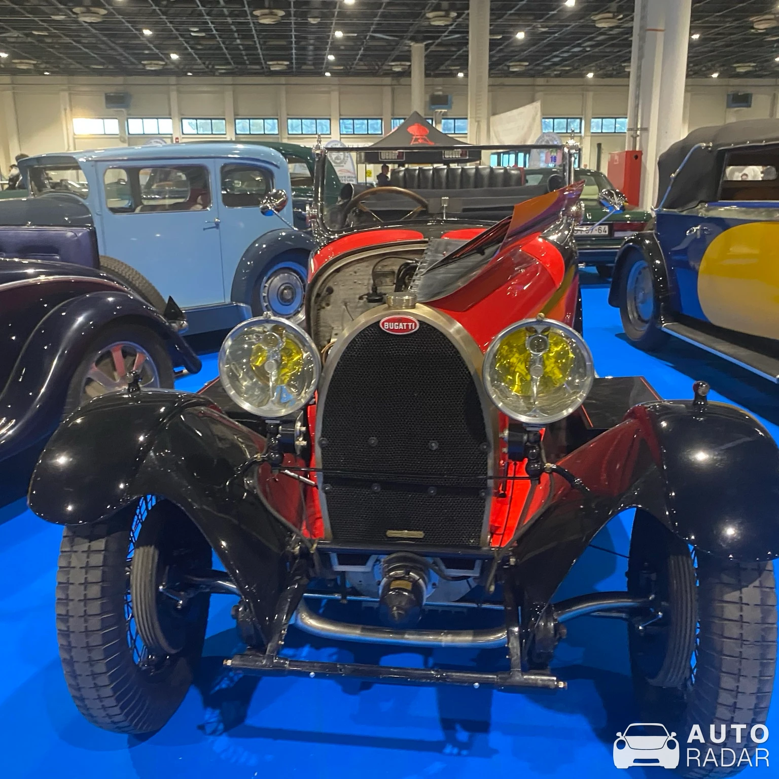 Bugatti Type 43 spotted in Budapest