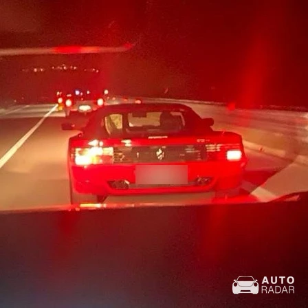 Ferrari Testarossa spotted in Sulmona