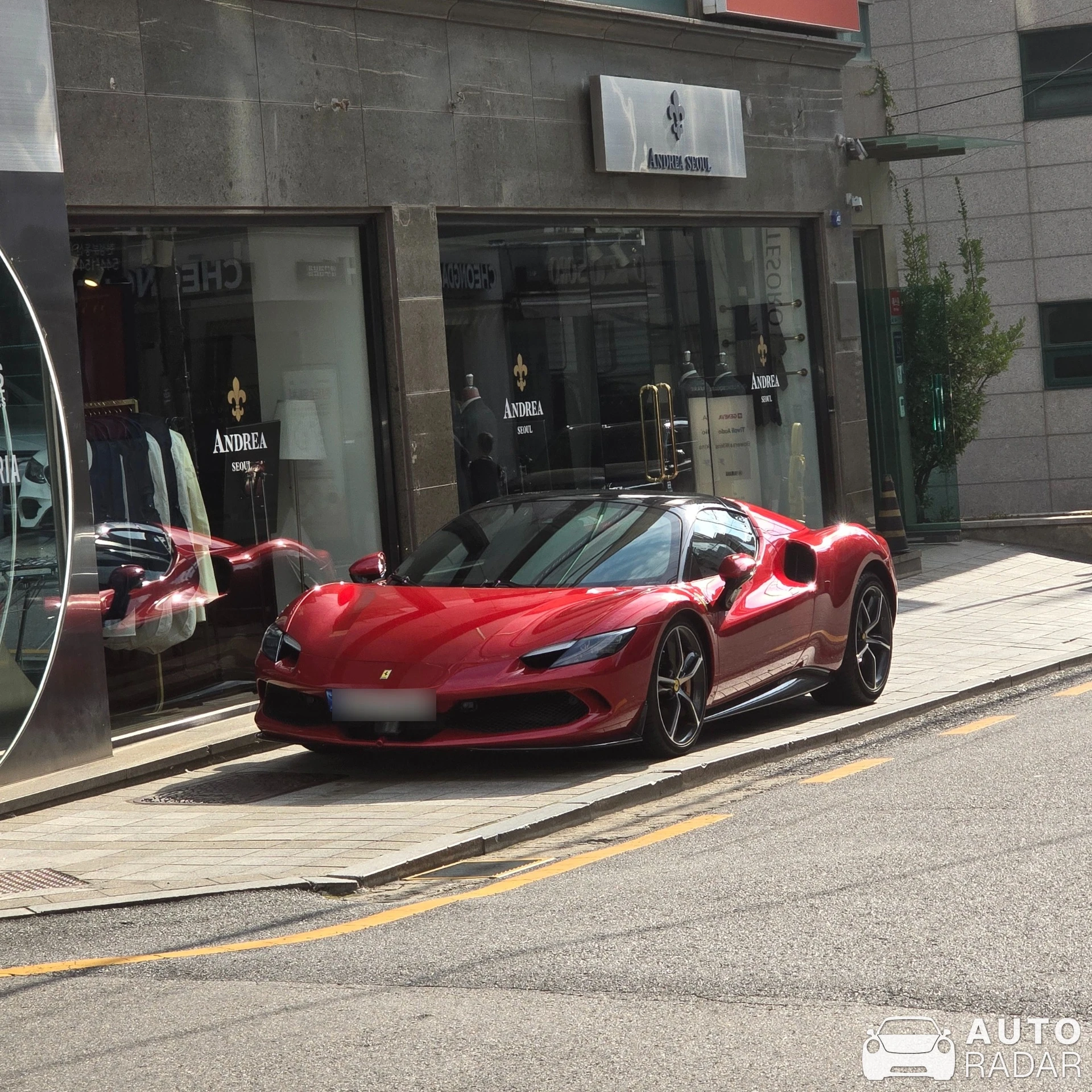 Ferrari 296 GTS spotted in 강남구, 대한민국