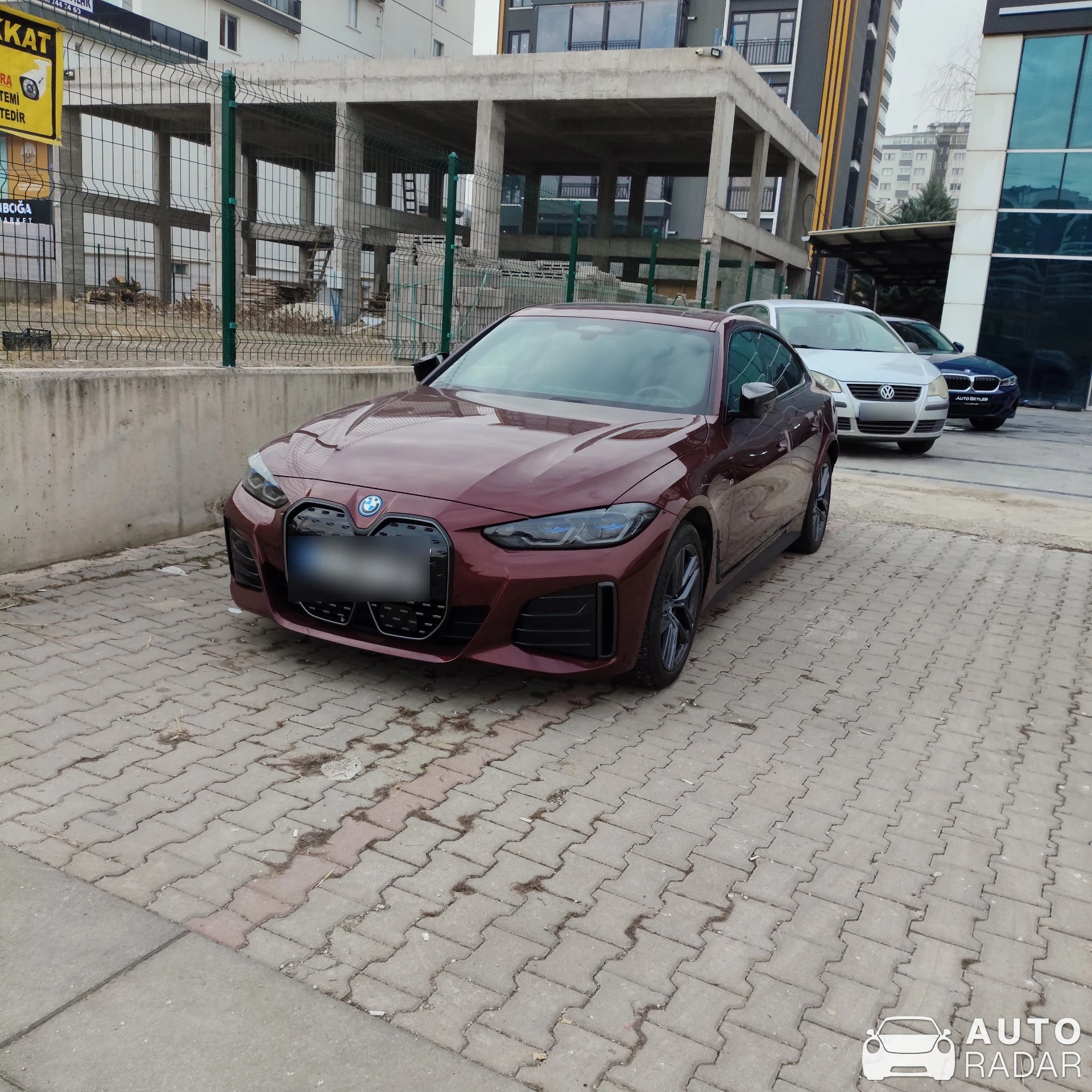 BMW i4 M50 2022 spotted in Etimesgut, Türkiye