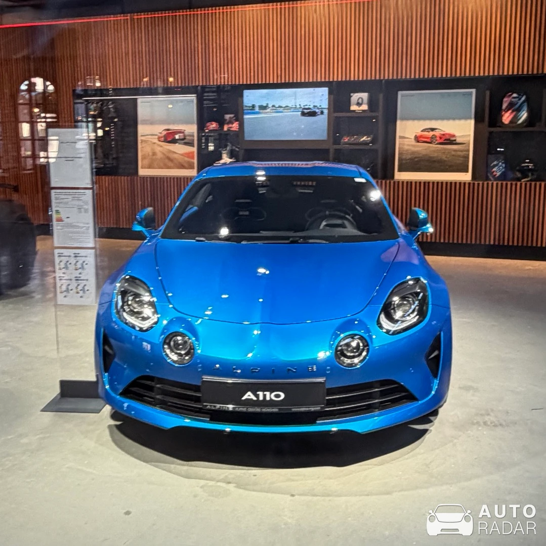Alpine A110 spotted in München, Germany