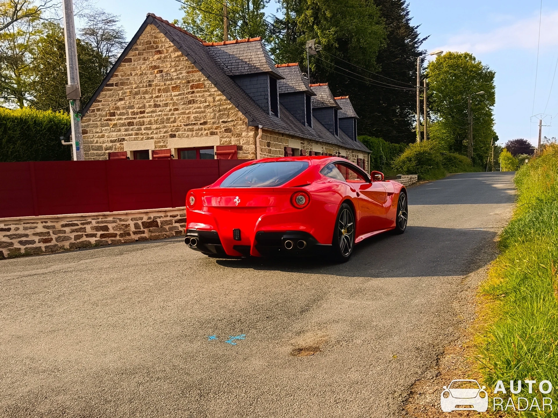 Ferrari F12berlinetta spotted in Combrit