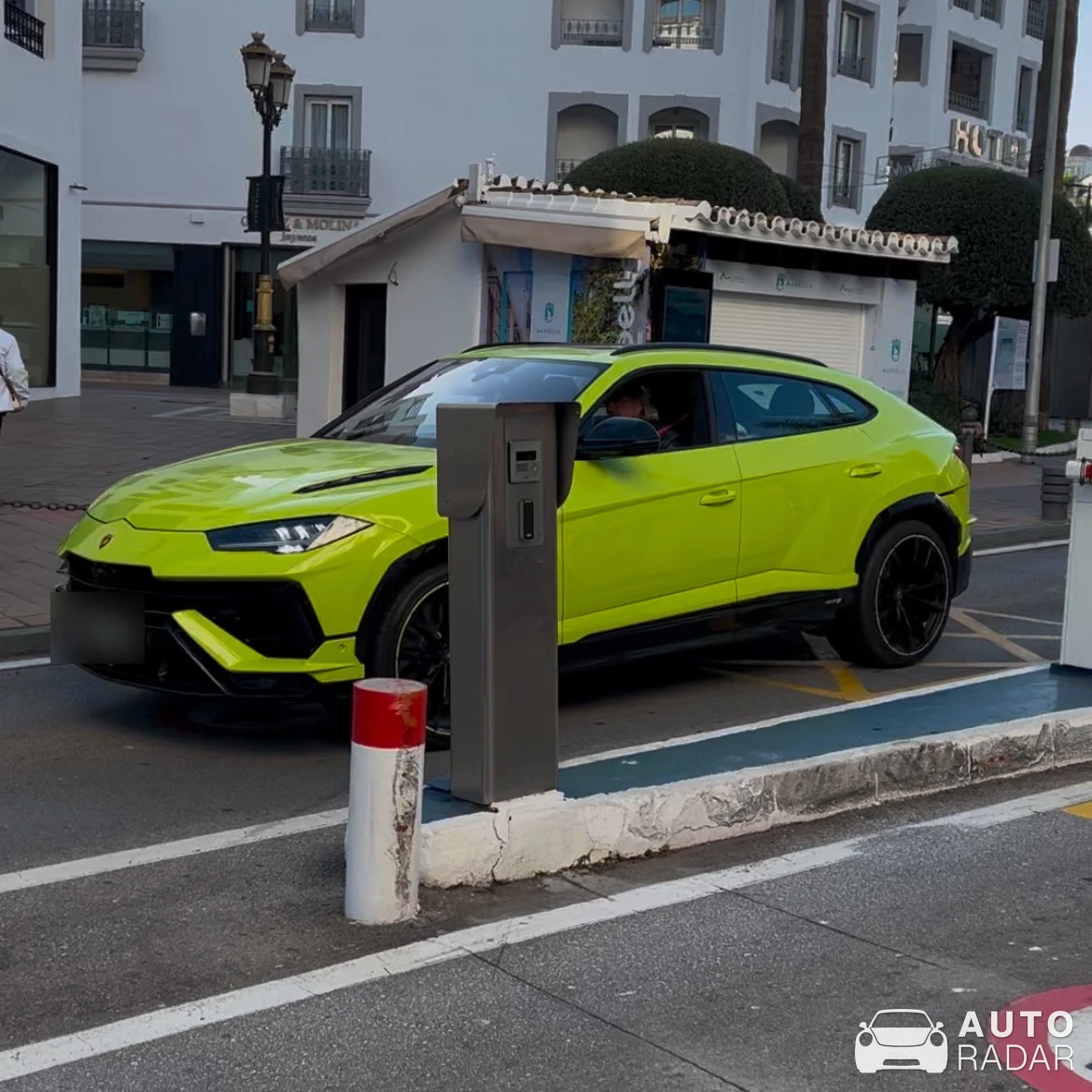 Lamborghini Urus S spotted in Marbella, Spain