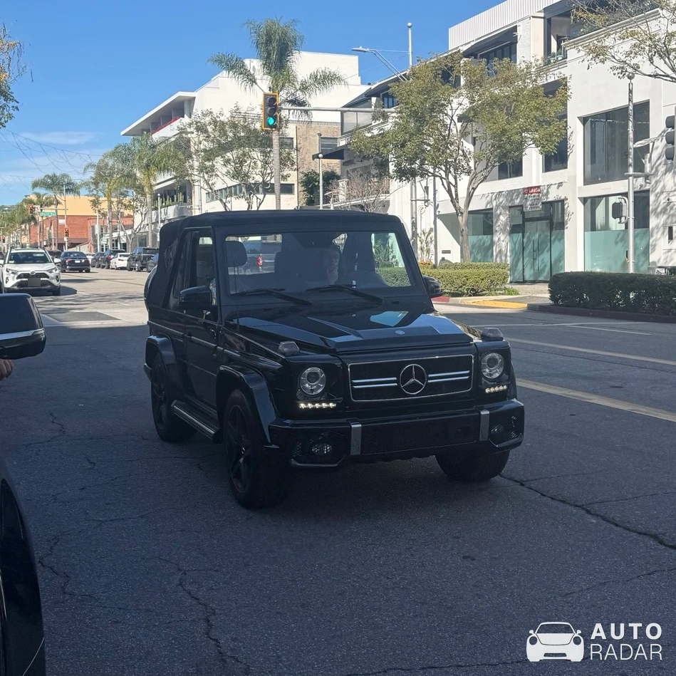 Mercedes-Benz G 500 W463 Cabriolet spotted in Beverly Hills, United States