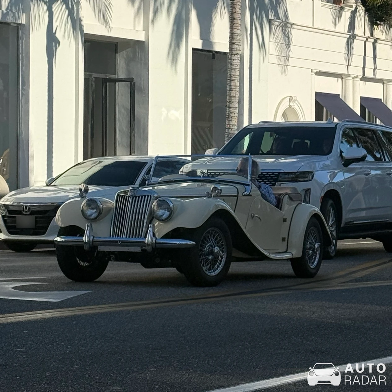MG TF 1700 spotted in Beverly Hills