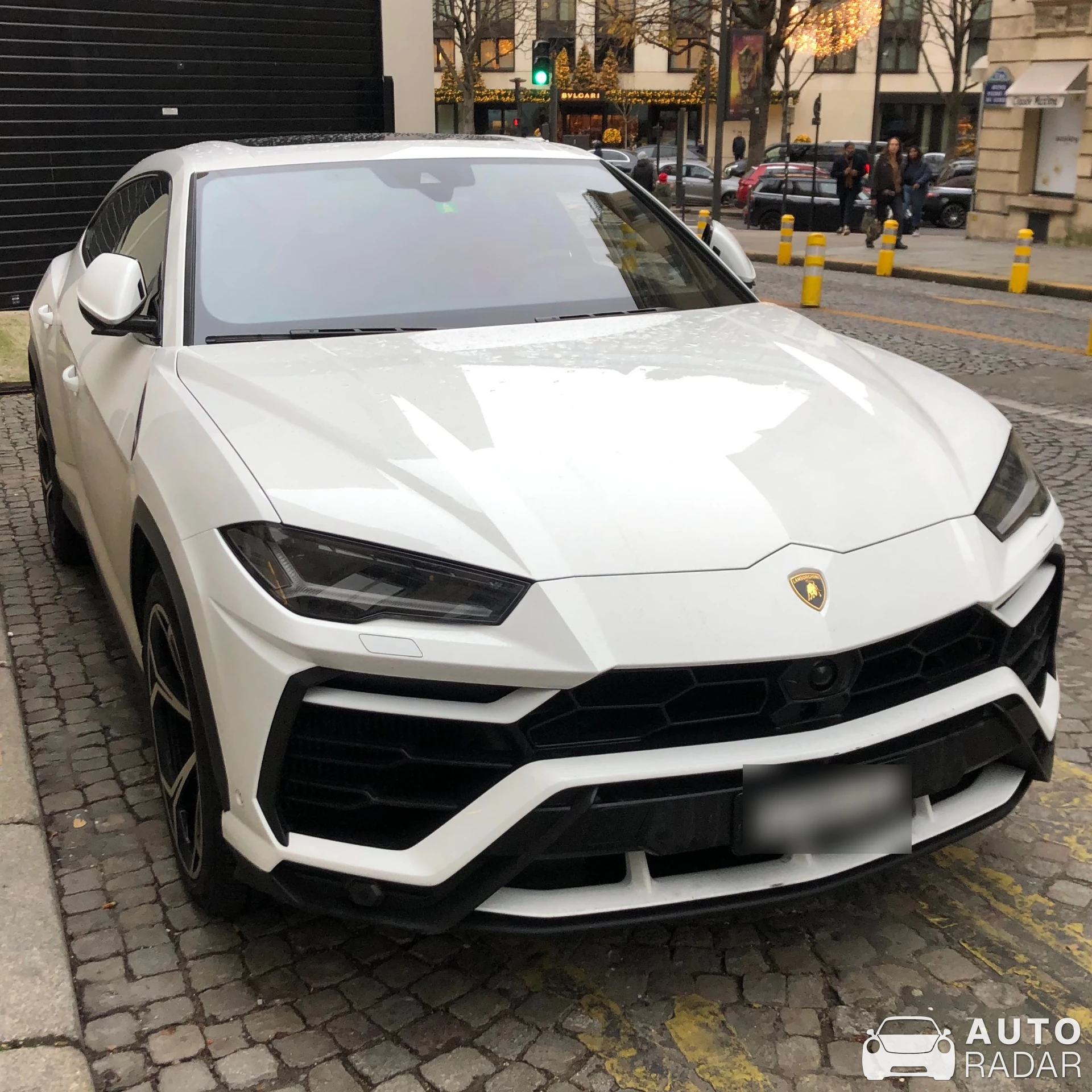 Lamborghini Urus spotted in Paris, France