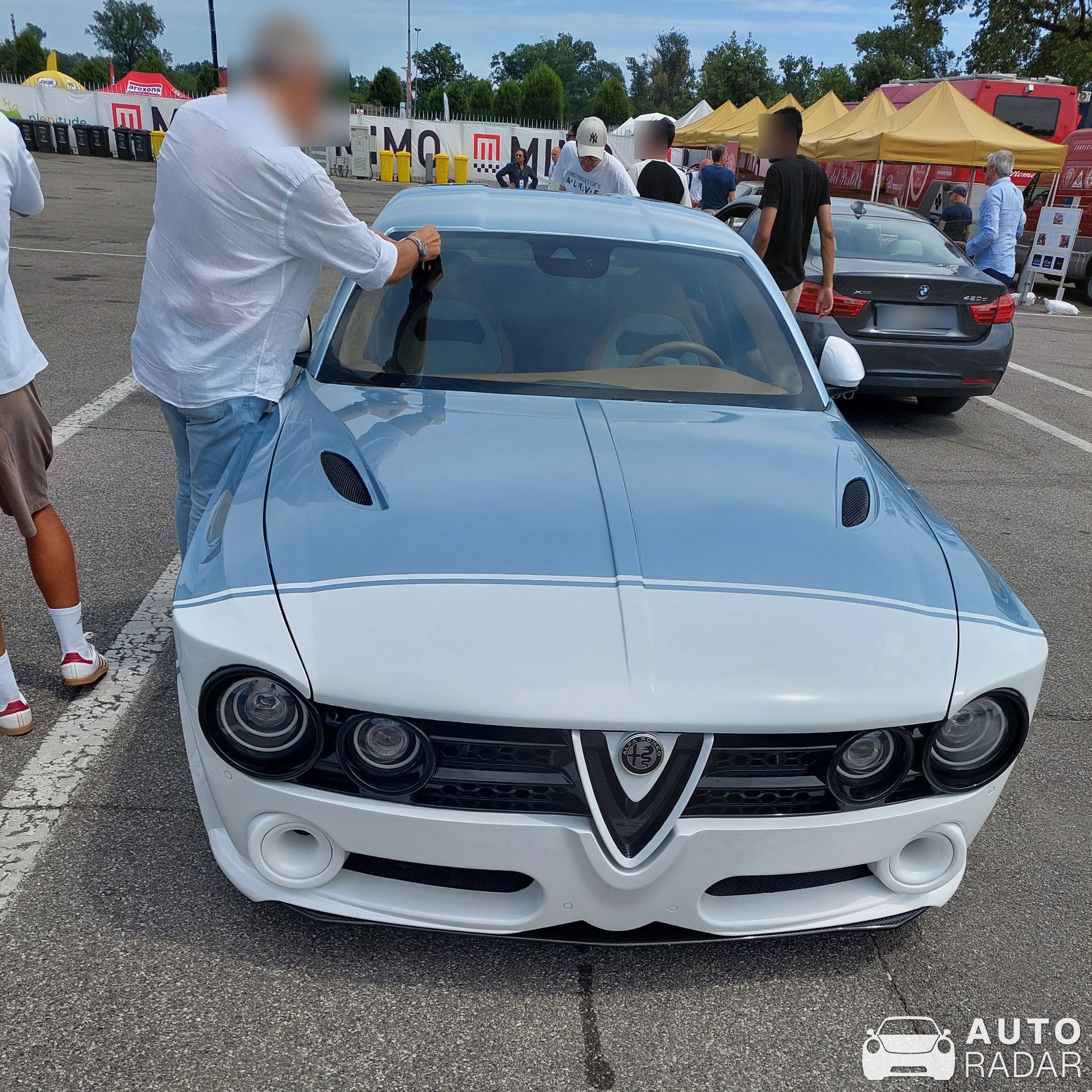Alfa Romeo TZ3 spotted in Monza