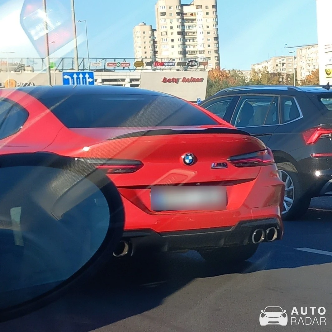 BMW M8 F92 Coupé Competition spotted in Vilnius, Lithuania