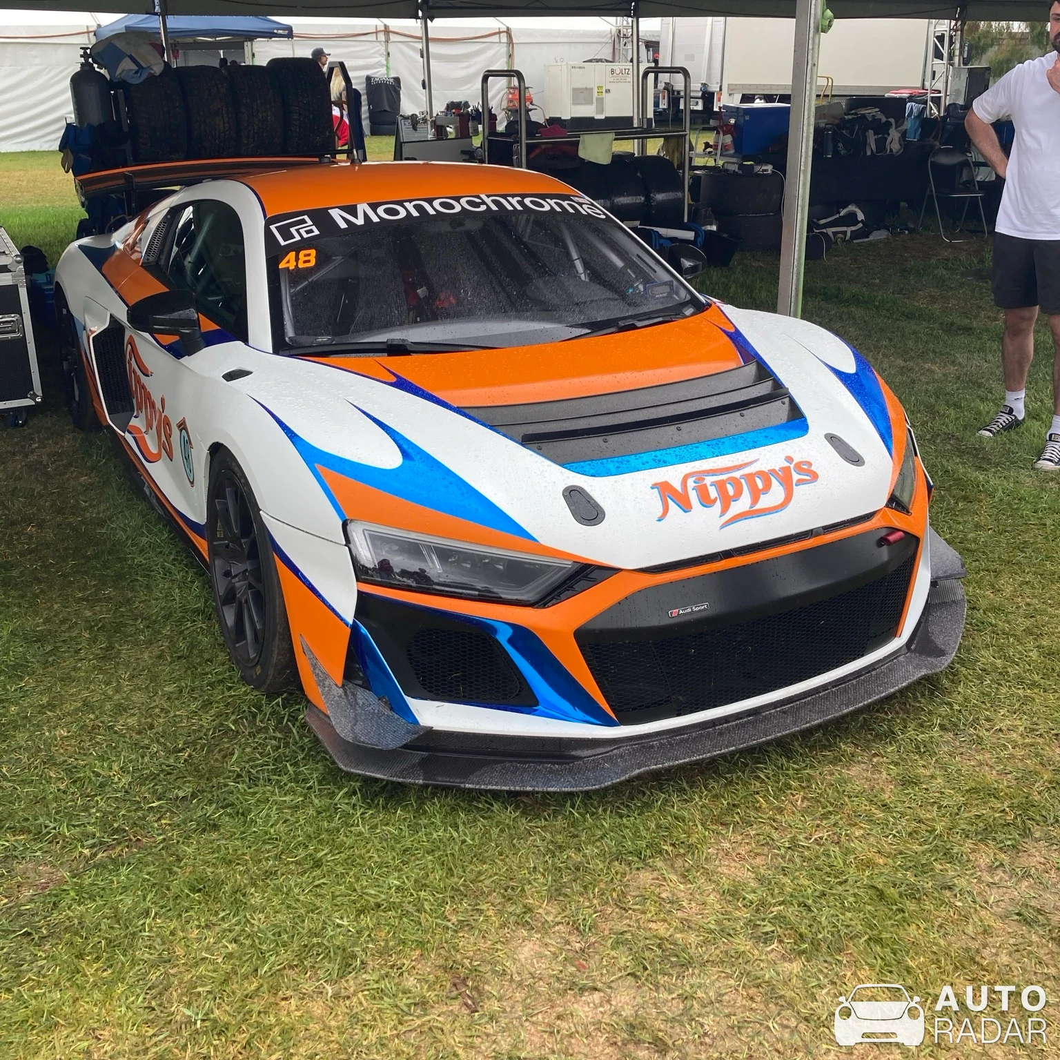 Audi R8 LMS GT4 spotted in Panorama