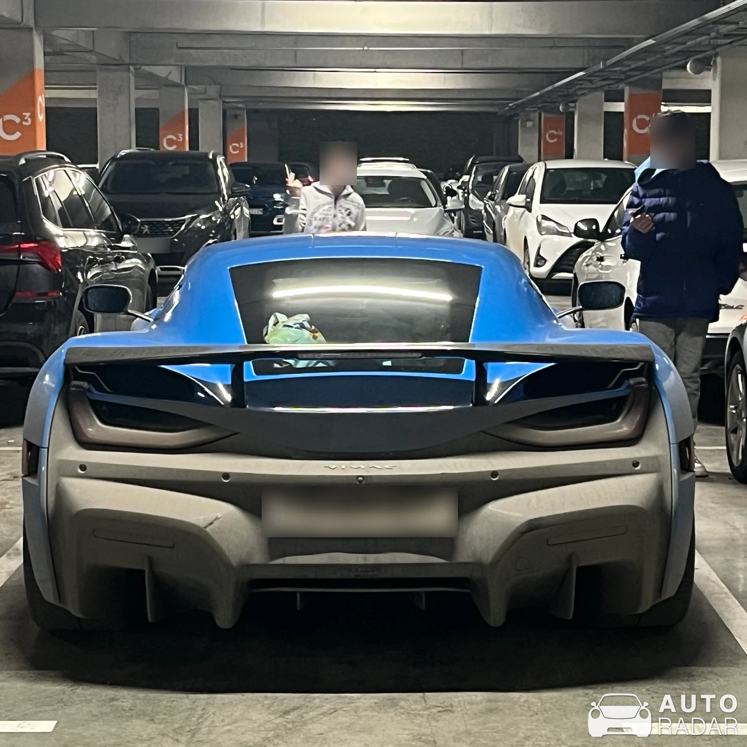 Rimac Nevera spotted in Zagreb, Croatia