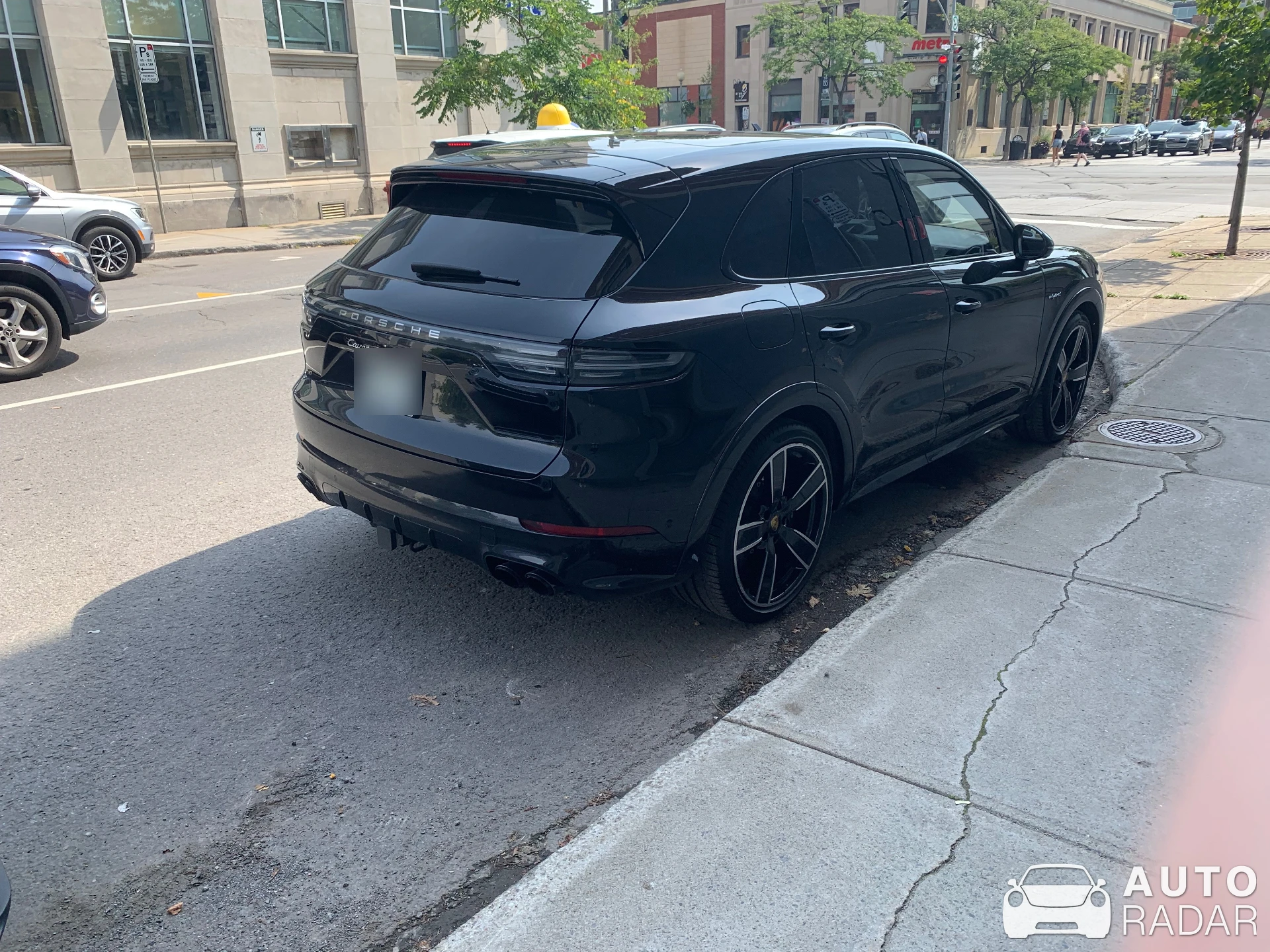 Porsche Cayenne Turbo S E-Hybrid spotted in Westmount