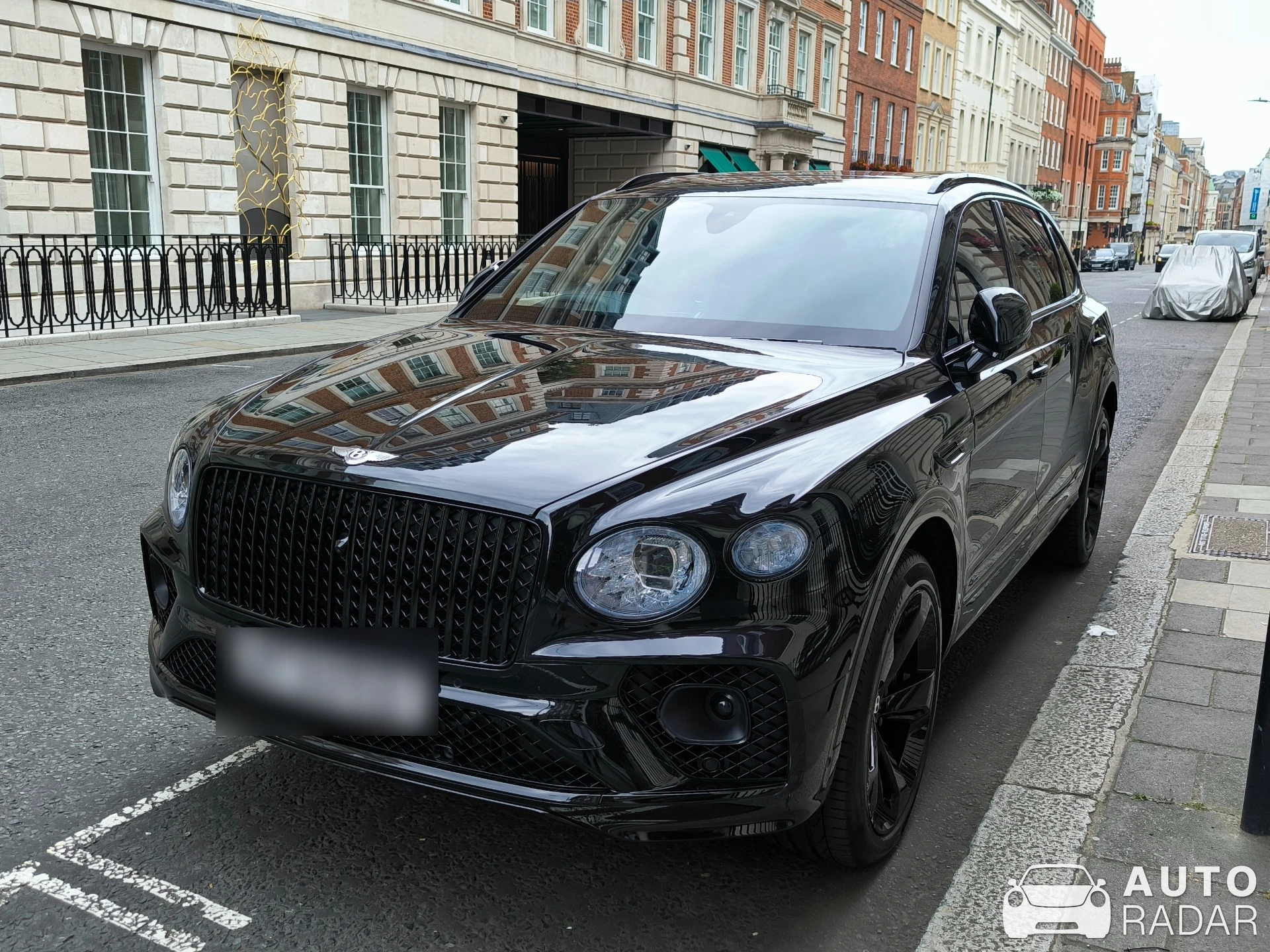 Bentley Bentayga Azure EWB spotted in London
