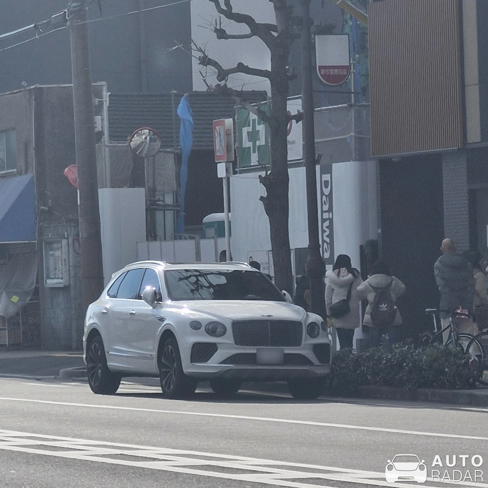 Bentley Bentayga spotted in Osaka, Japan