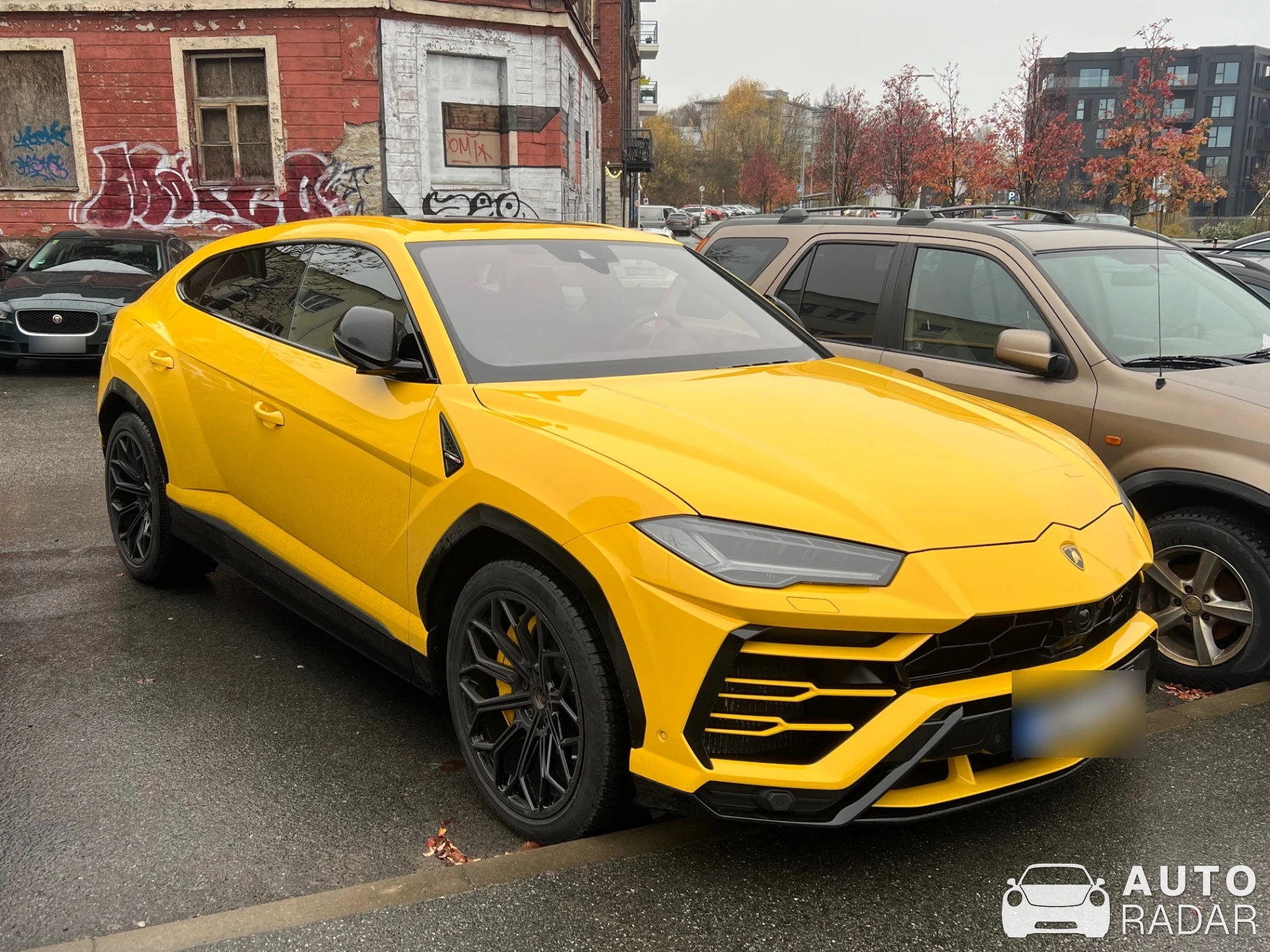 Lamborghini Urus spotted in Tallinn, Estonia
