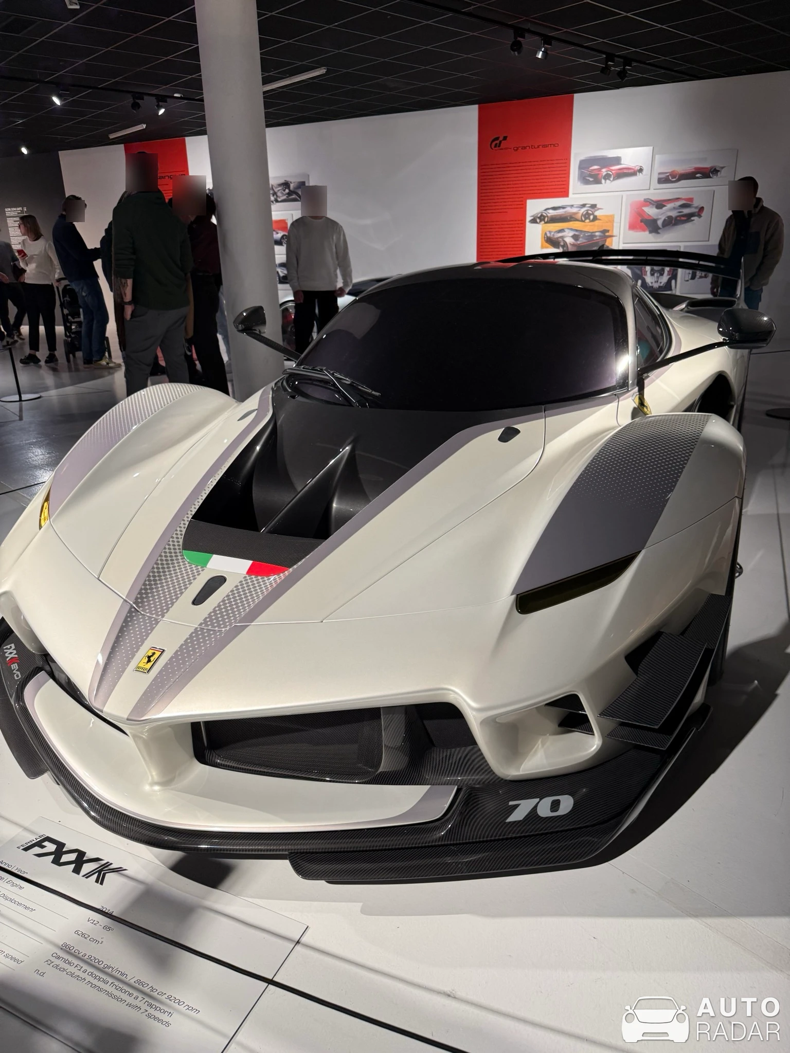 Ferrari FXX K Evo spotted in Torino