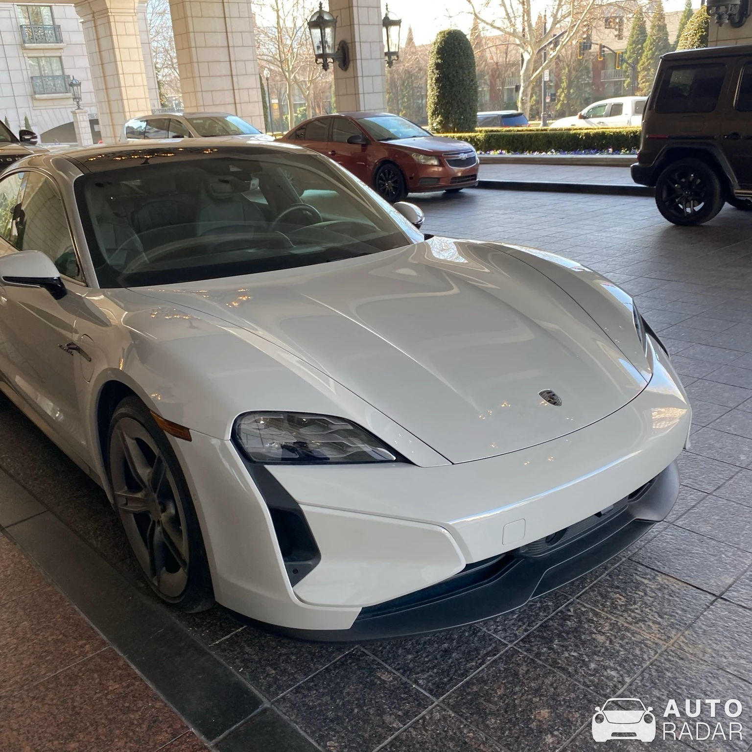 Porsche Taycan spotted in Salt Lake City, United States