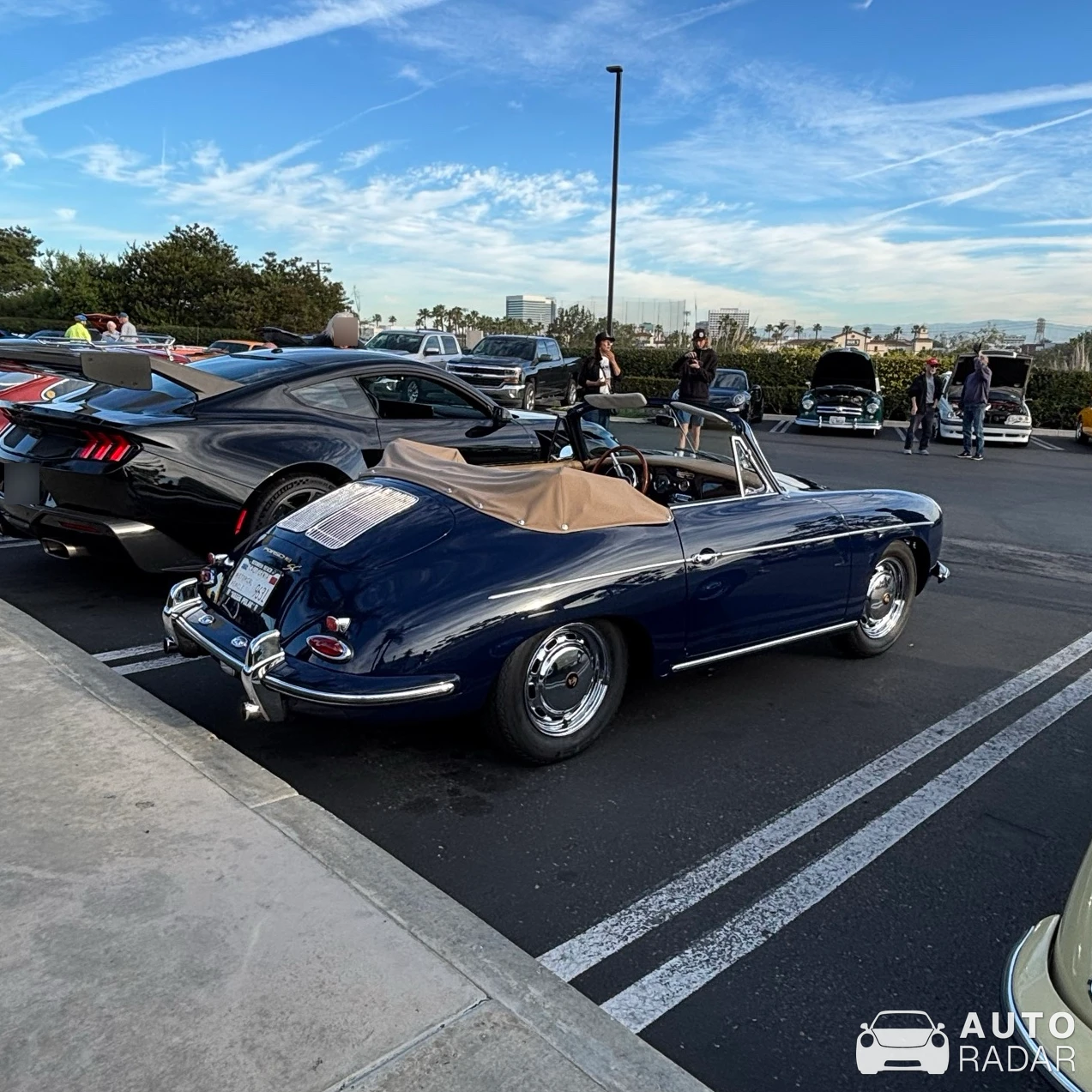 Porsche 356 C Cabriolet spotted in El Segundo