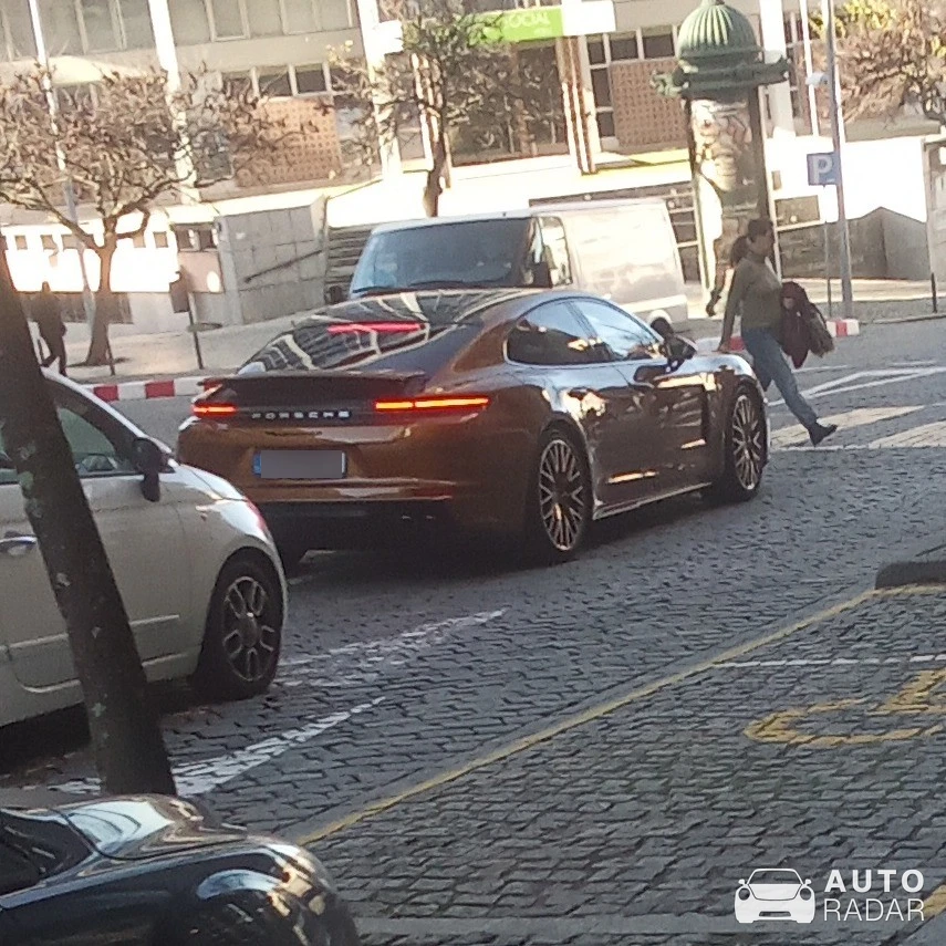 Porsche 972 Panamera Turbo spotted in Viseu, Portugal