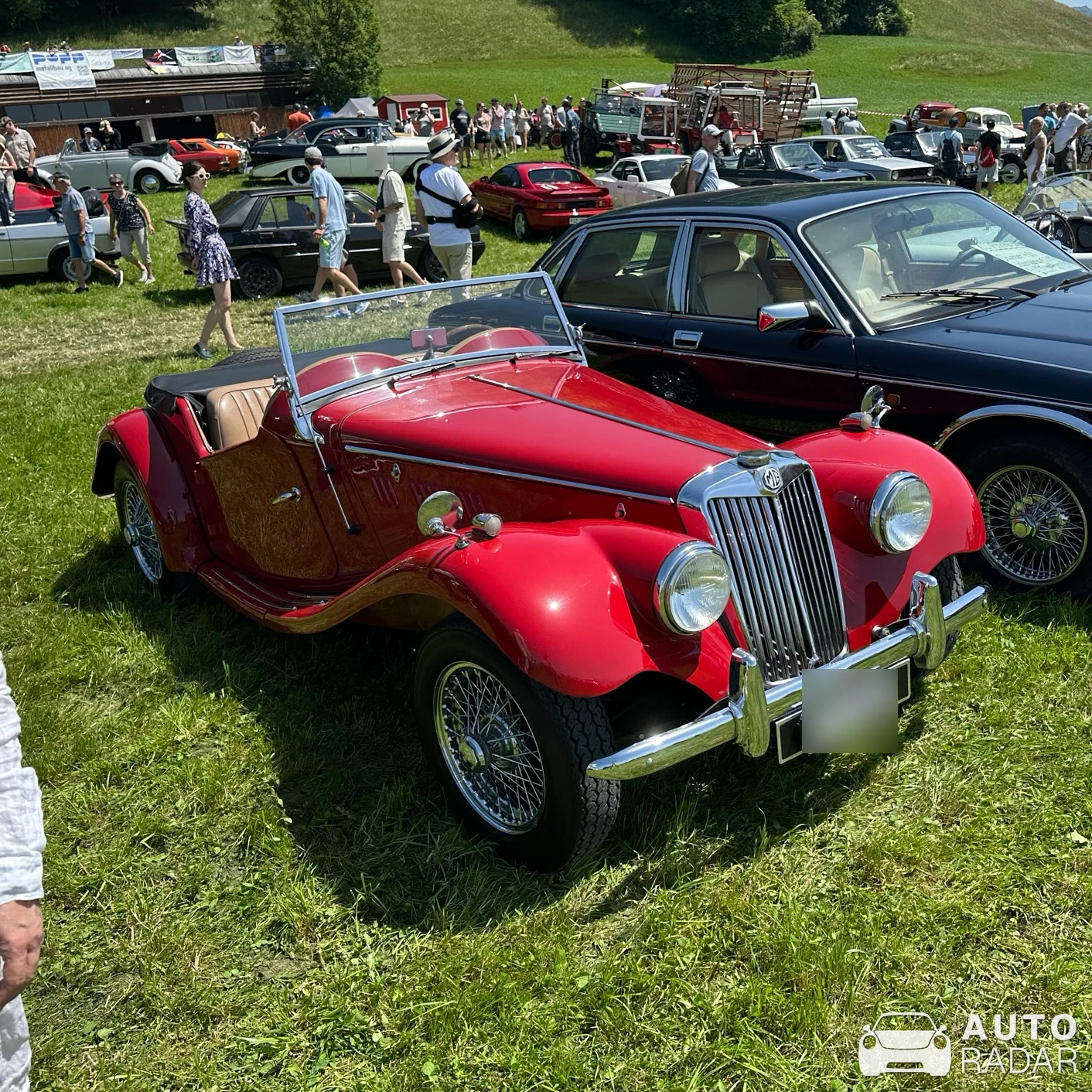 MG TF spotted in Dürnten
