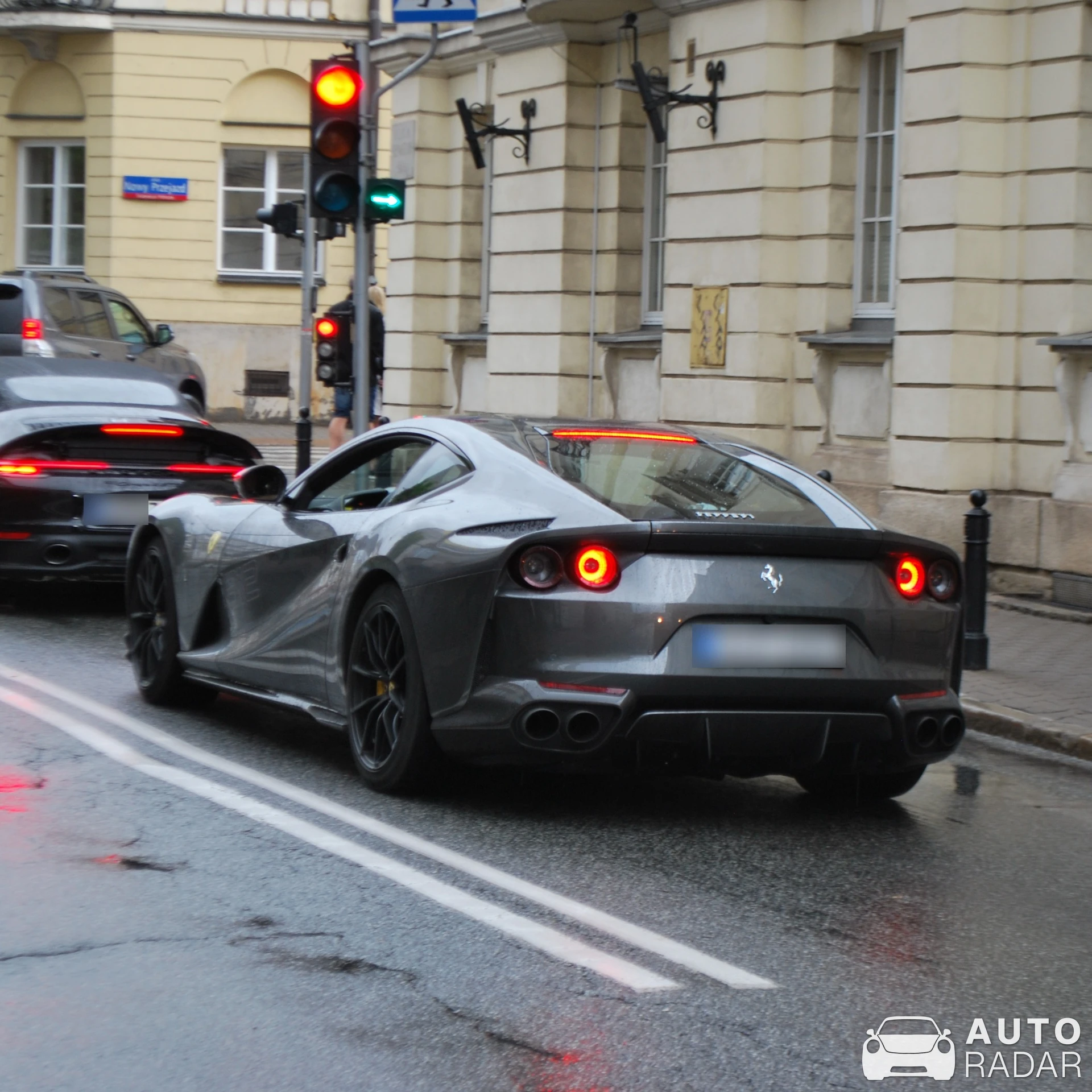 Ferrari 812 Superfast spotted in Warszawa, Poland