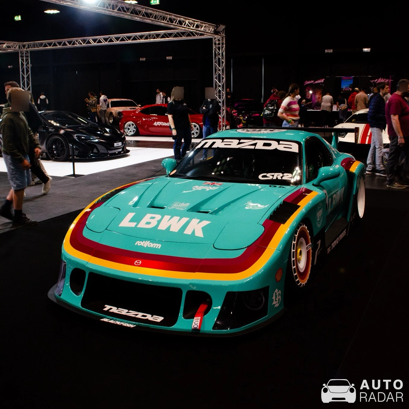 Mazda LB-Super Silhouhette RX-7 FD3S spotted in Kortrijk