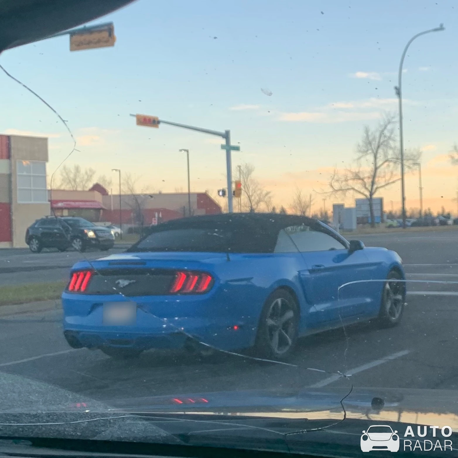 Ford Mustang GT Convertible spotted in Calgary, Canada