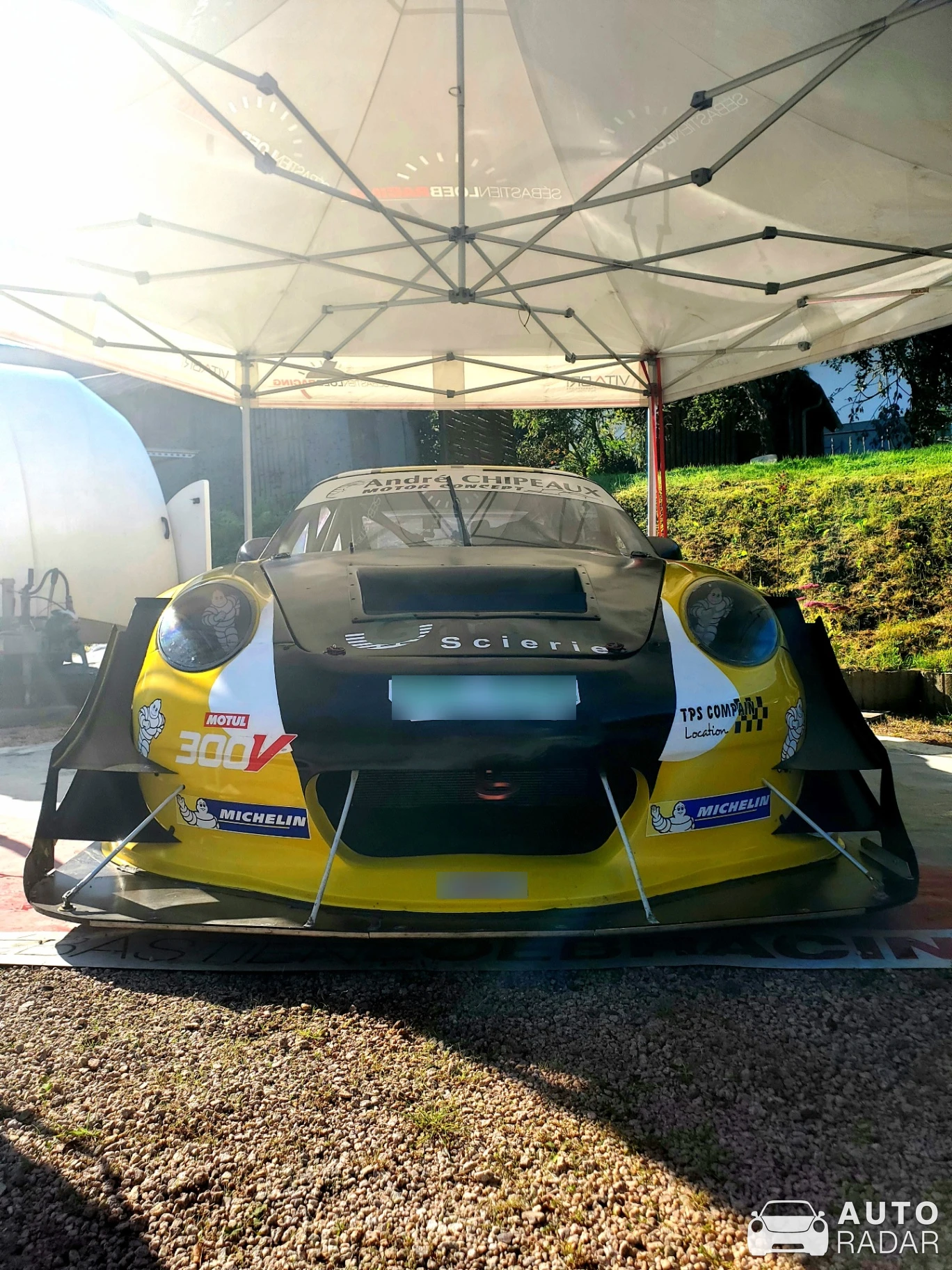 Porsche 997 GT3-R spotted in Steige, France