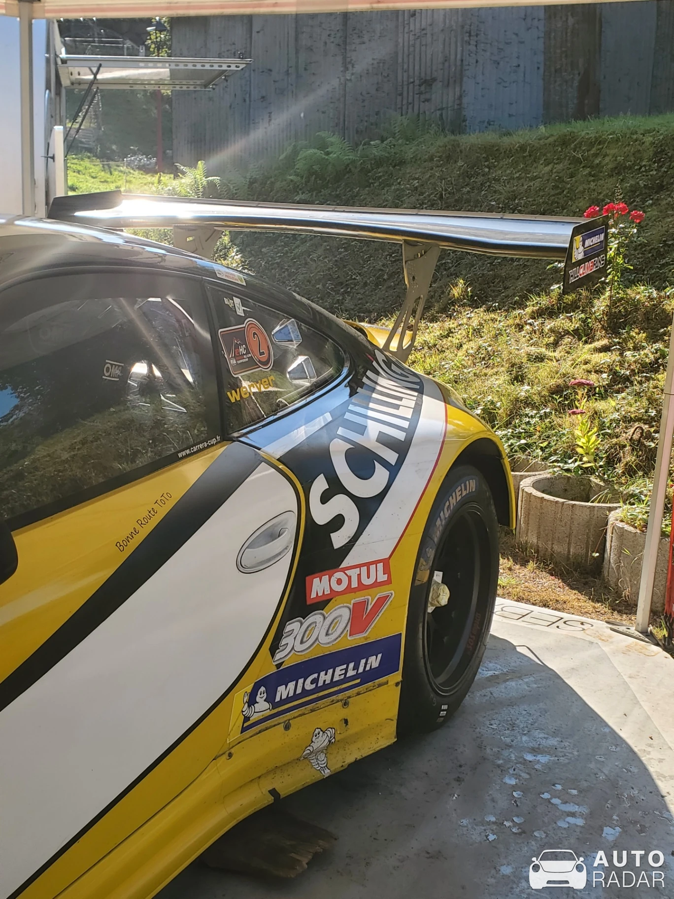Porsche 997 GT3-R spotted in Steige