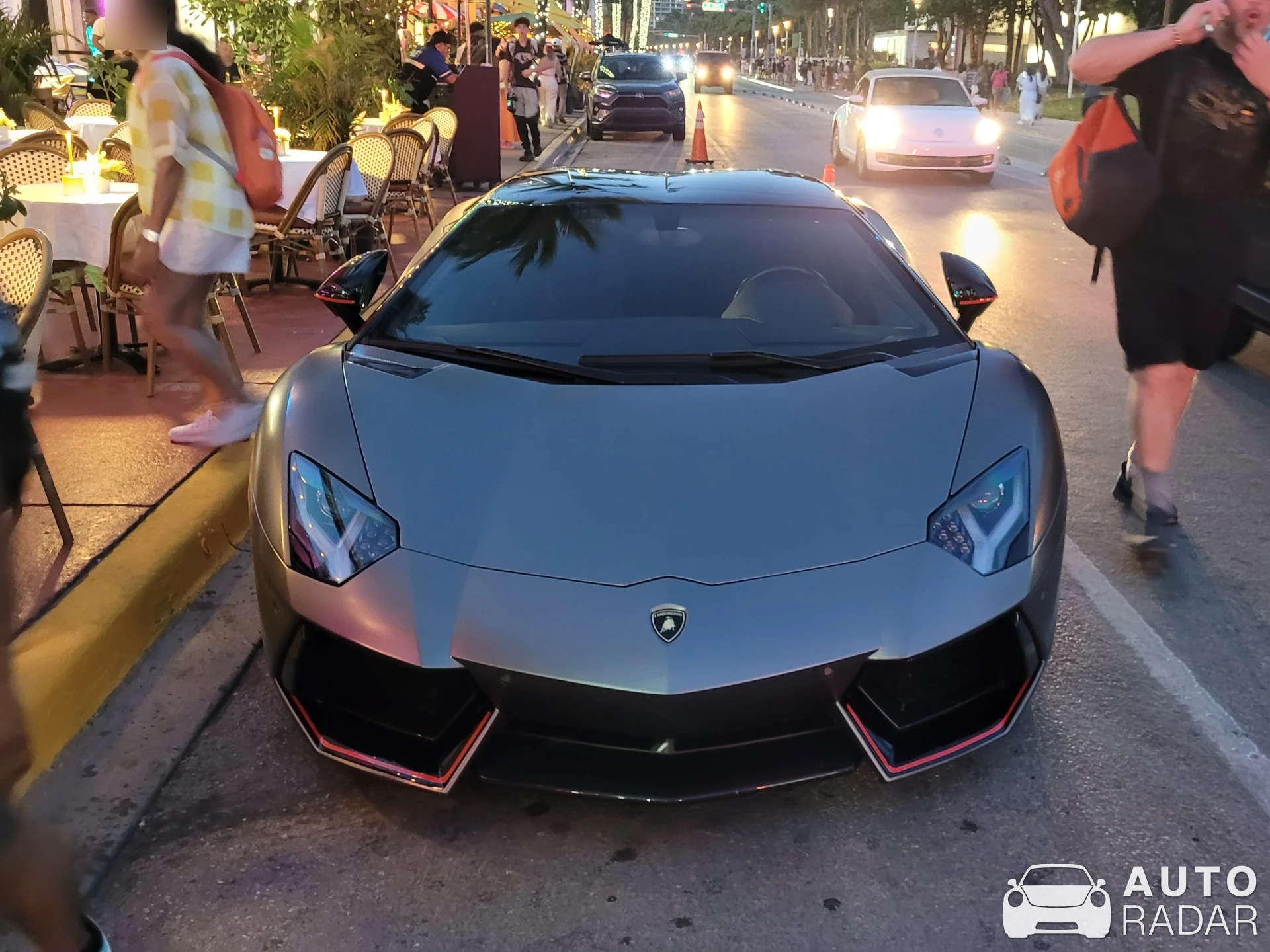 Lamborghini Aventador LP700-4 Pirelli Edition spotted in Miami Beach