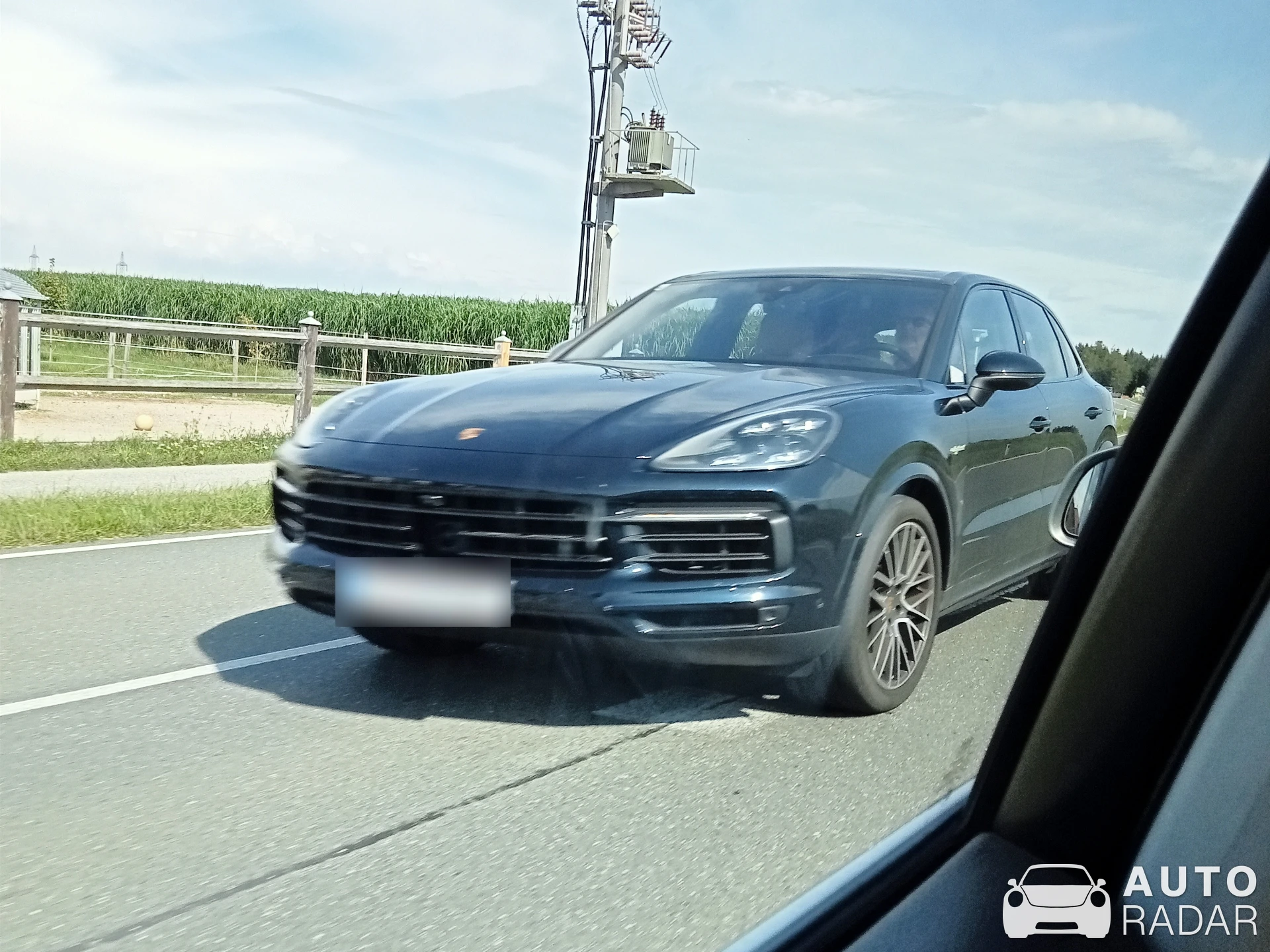 Porsche Cayenne Coupé Turbo S E-Hybrid spotted in Abtenau, Austria