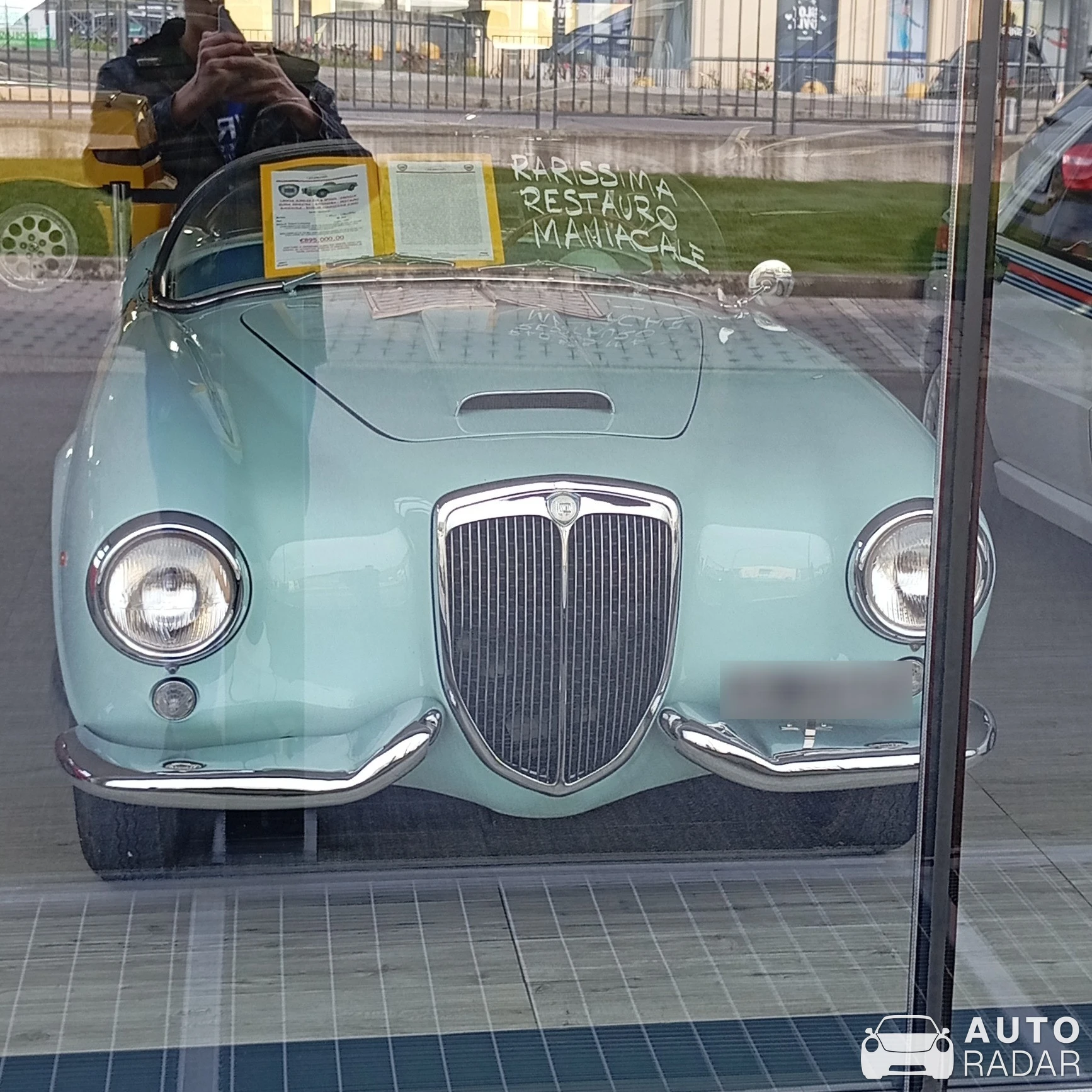Lancia Aurelia B24 Spider spotted in Grumello del Monte, Italy