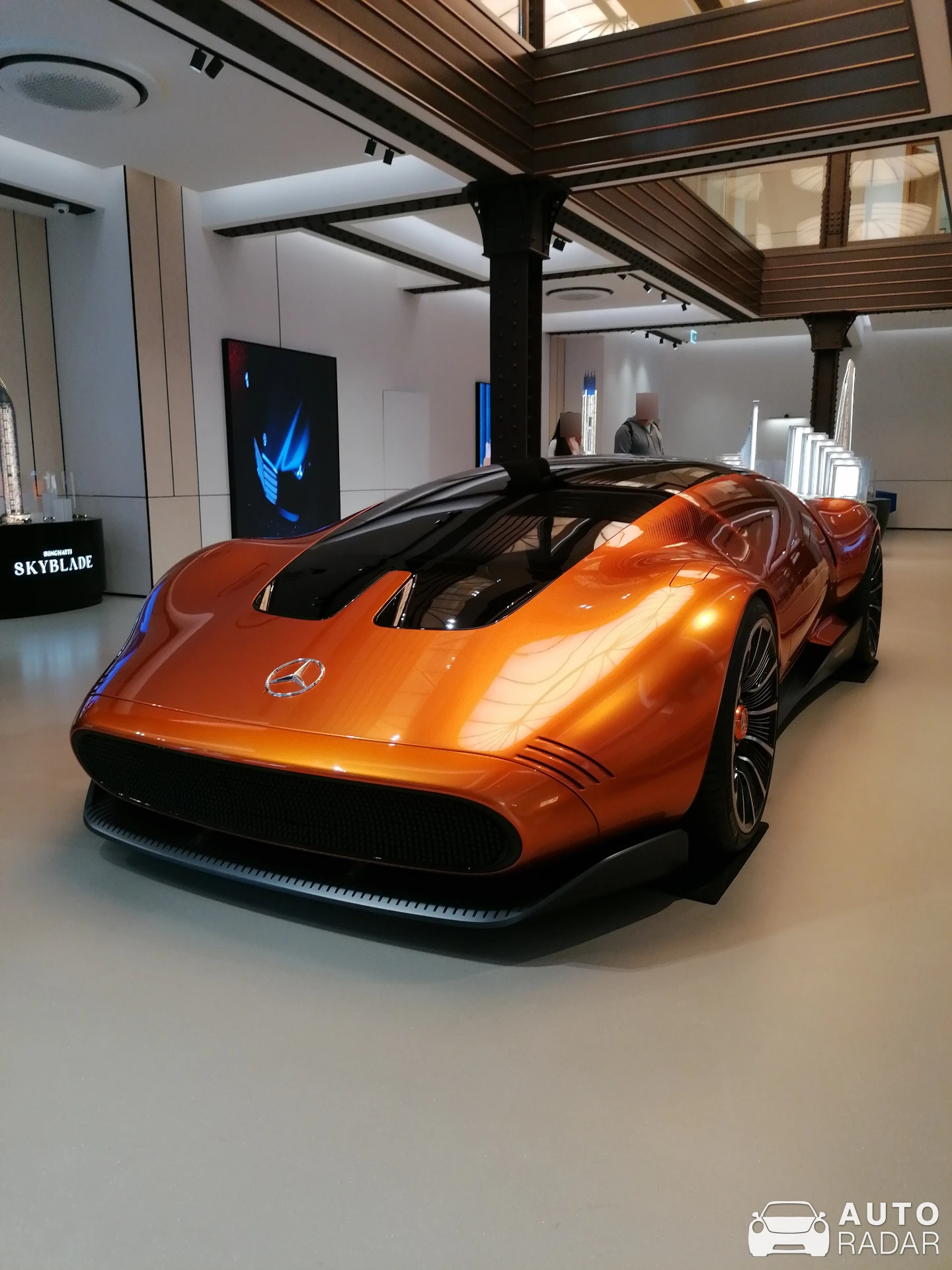Mercedes-Benz Vision One Eleven spotted in Belvedere