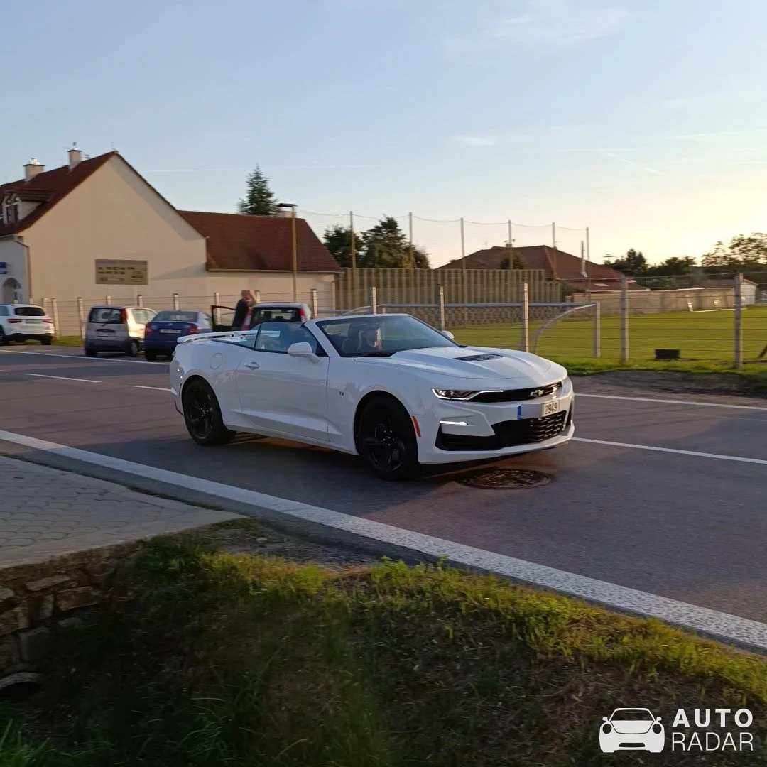 Chevrolet Camaro Convertible spotted in Okres Znojmo, Czechia
