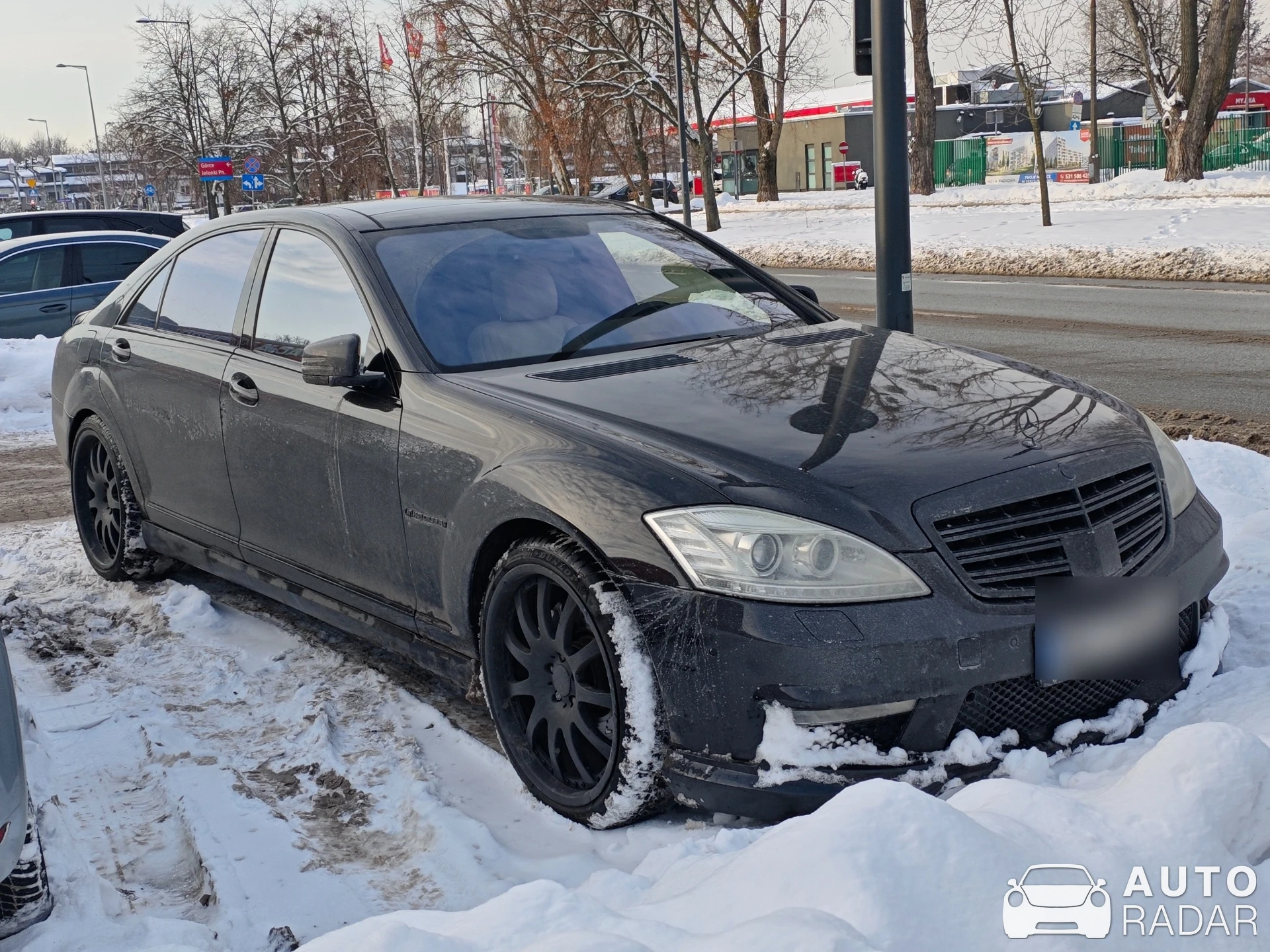 Mercedes-Benz S 550 W221 spotted in Warszawa, Poland