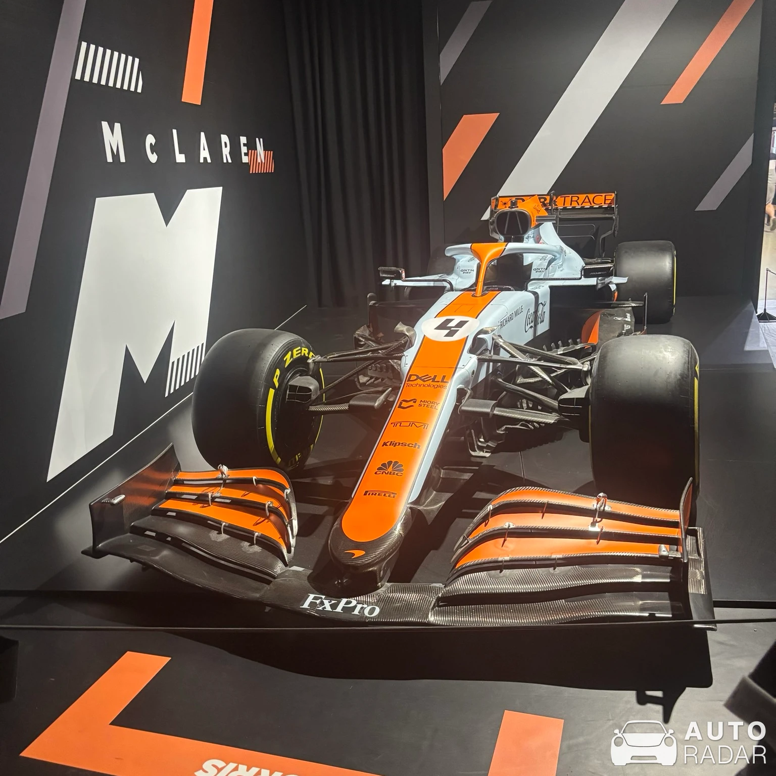 McLaren MCL35M spotted in Le Mans