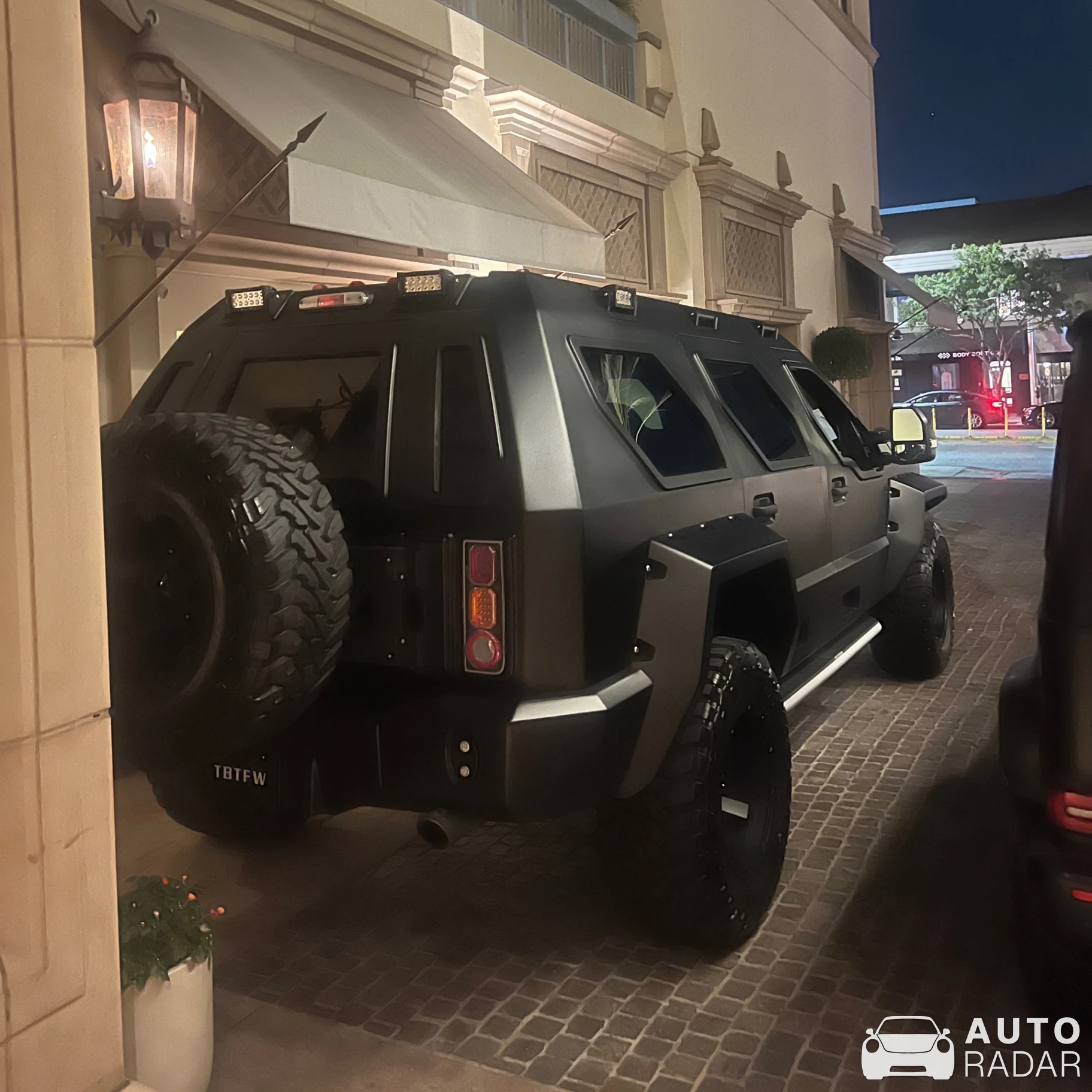 US Specialty Vehicles Rhino GX spotted in Beverly Hills